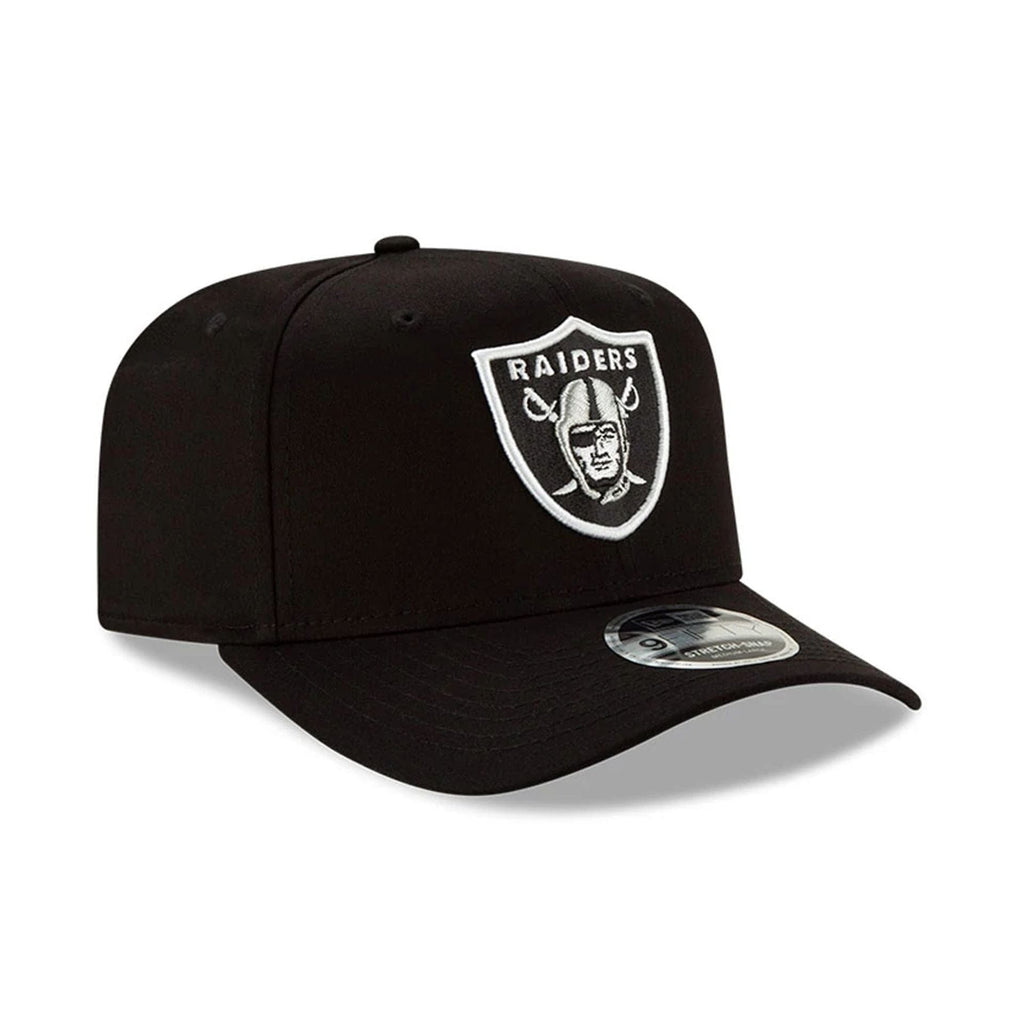 Las Vegas Raiders Black 9FIFTY Stretch Snap Cap