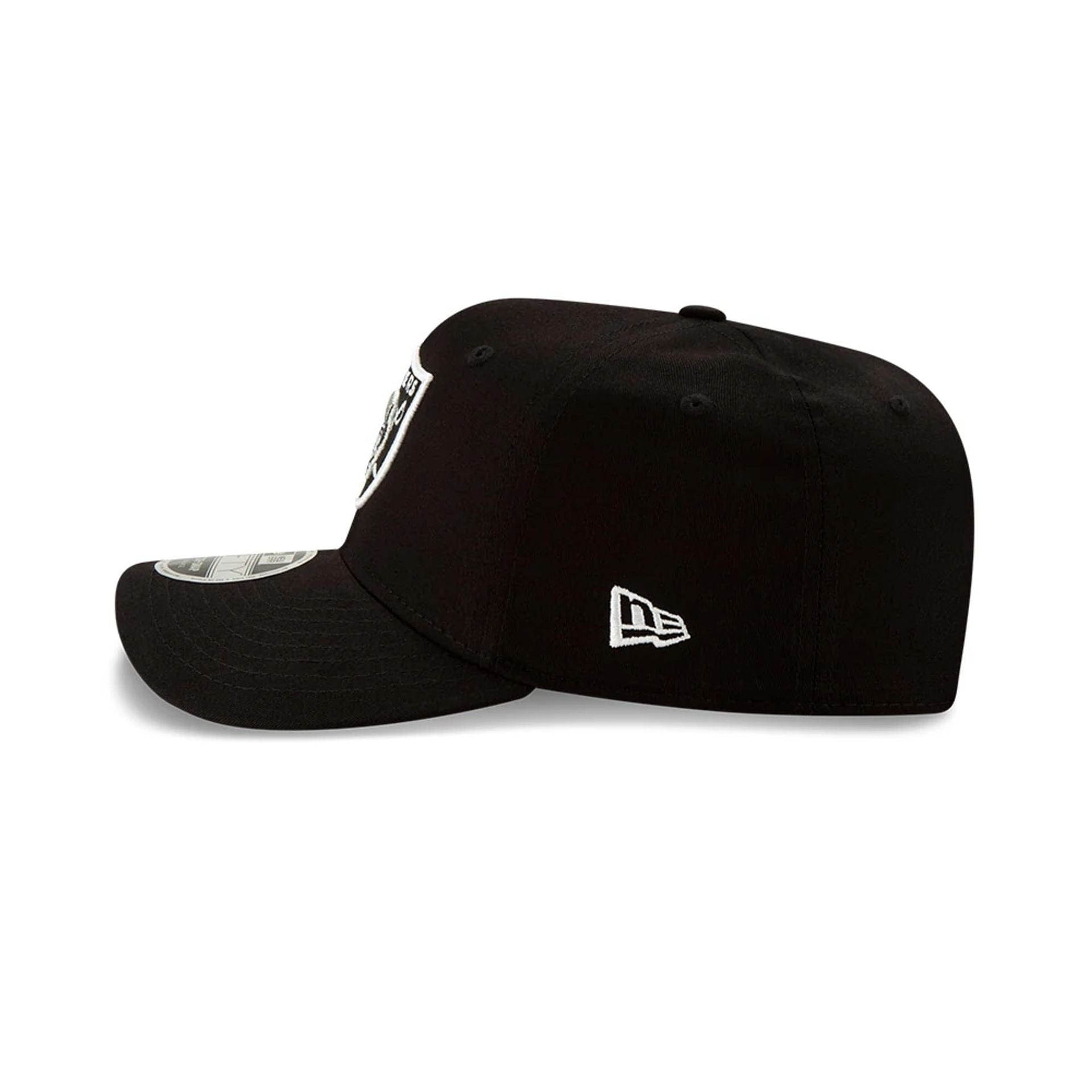 Las Vegas Raiders Black 9FIFTY Stretch Snap Cap