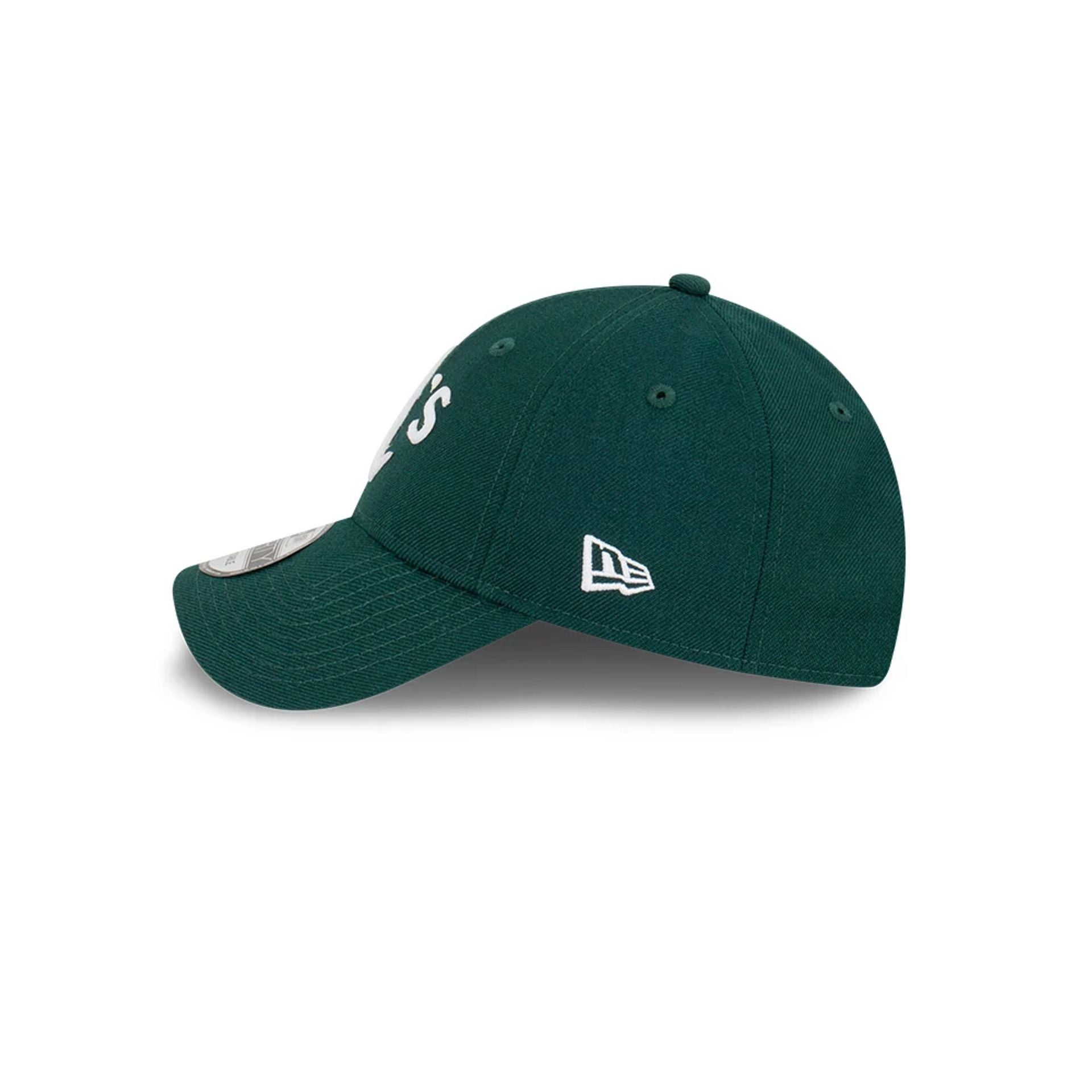 Oakland Athletics MLB Premium Felt Dark Green 9FORTY Adjustable Cap