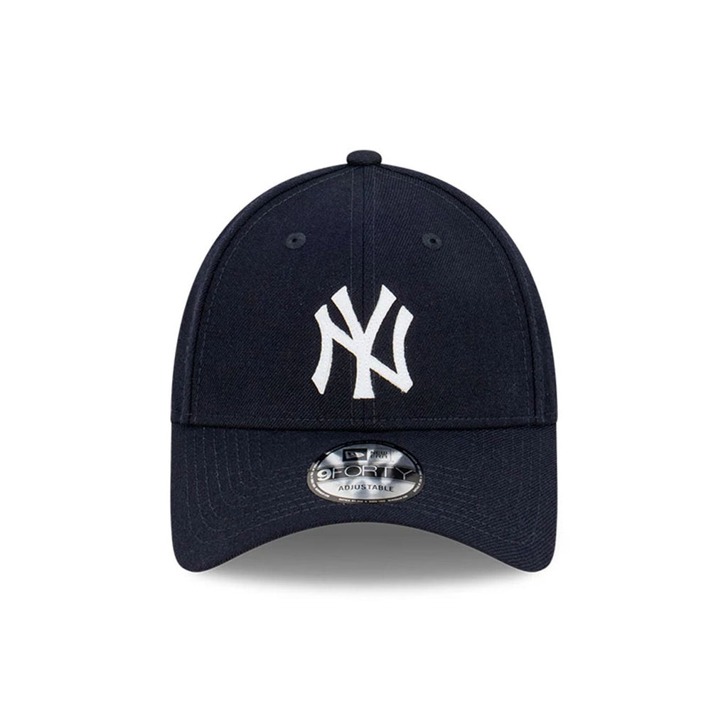 New York Yankees MLB Premium Felt Navy 9FORTY Adjustable Cap