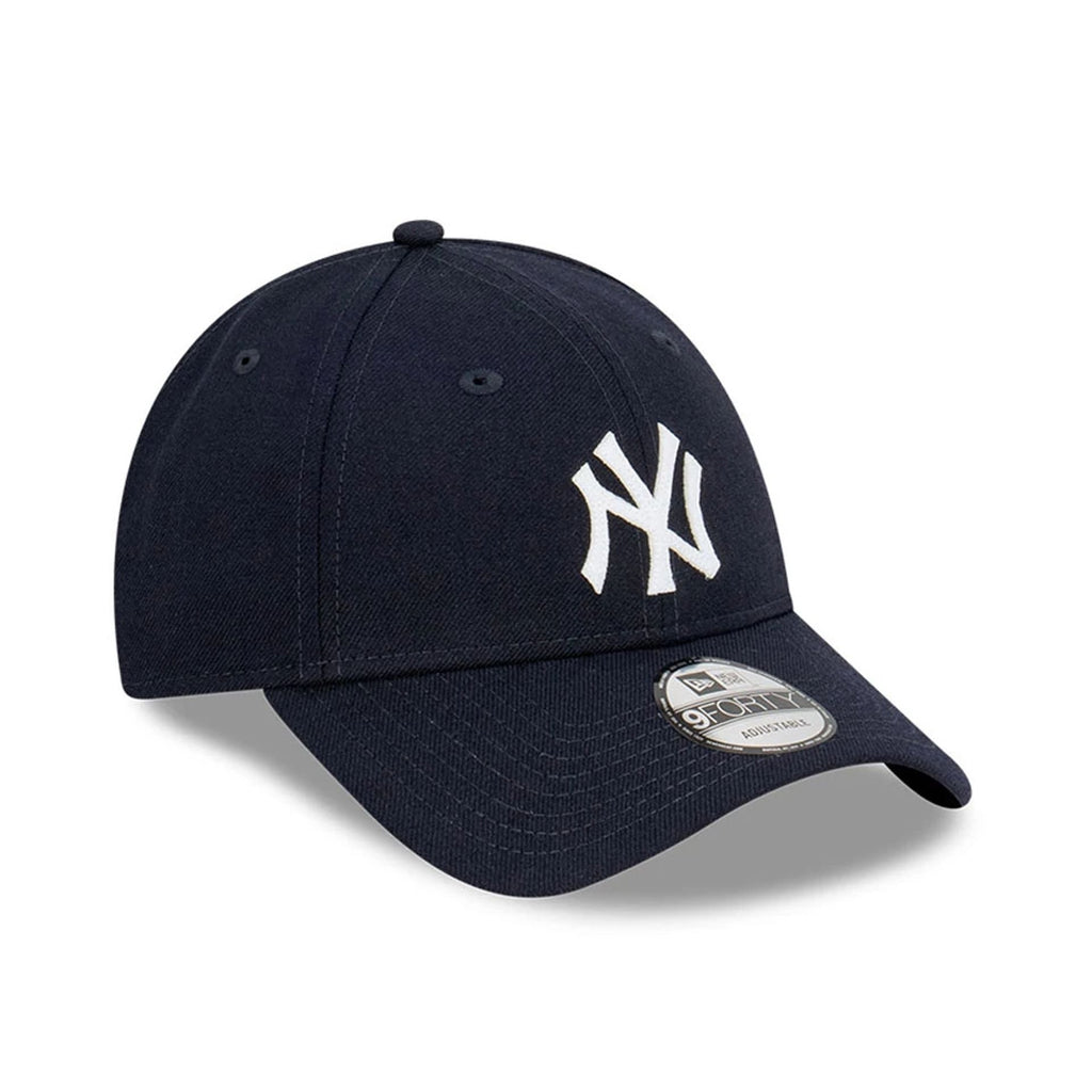New York Yankees MLB Premium Felt Navy 9FORTY Adjustable Cap