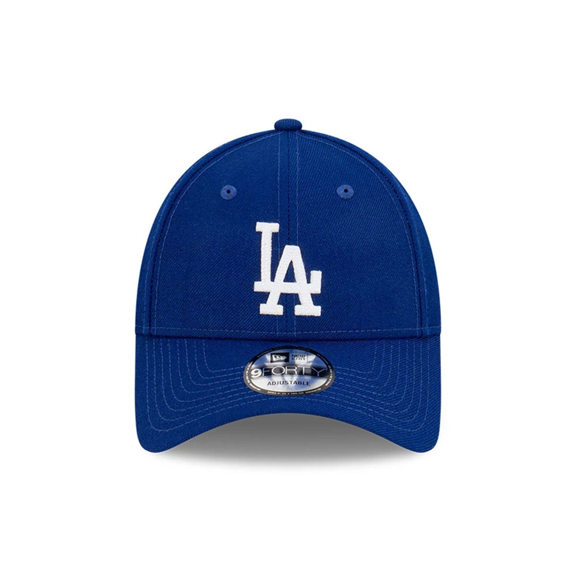 LA Dodgers MLB Premium Felt Dark Blue 9FORTY Adjustable Cap