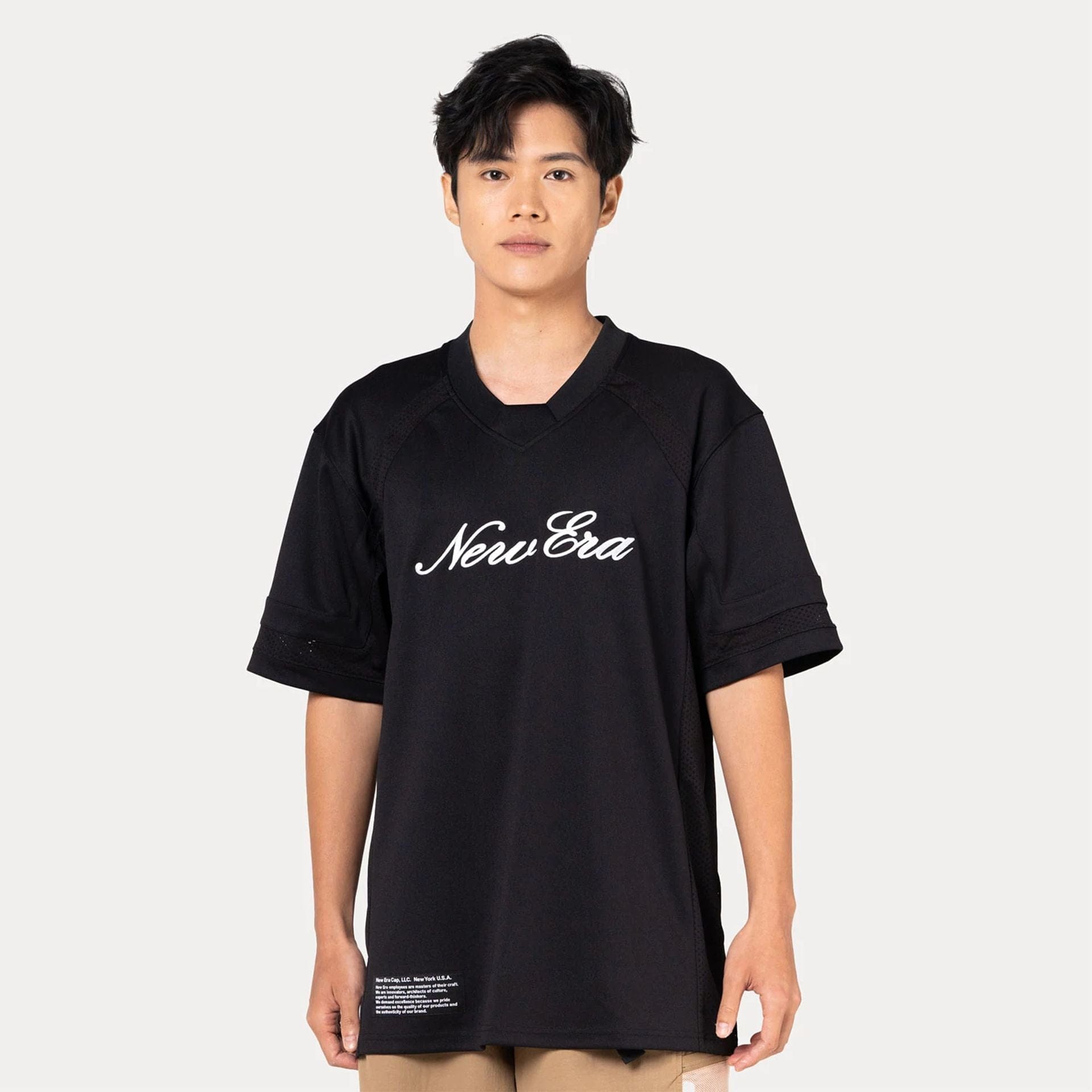 New Era Heritage Black Football Jersey