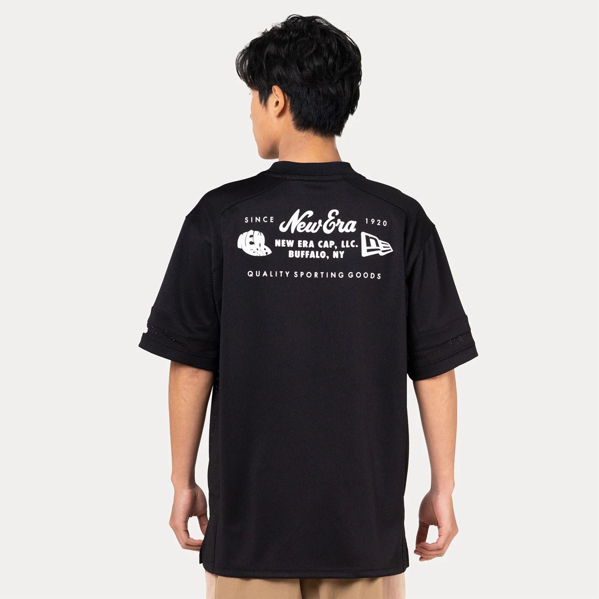 New Era Heritage Black Football Jersey