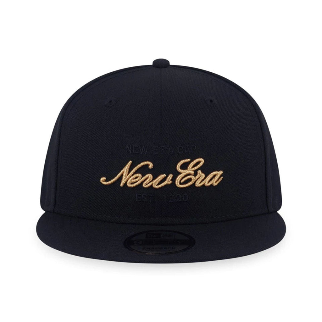 New Era NEC Logo Black 9FIFTY Snapback Adjustable Cap
