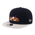 New Era Mountain Logo Black 9FIFTY Snapback Adjustable Cap