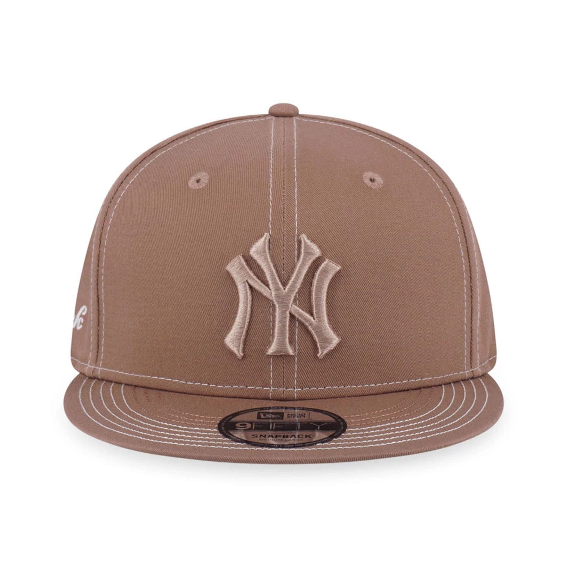 New York Yankees MLB Beige 9FIFTY Snapback Adjustable Cap