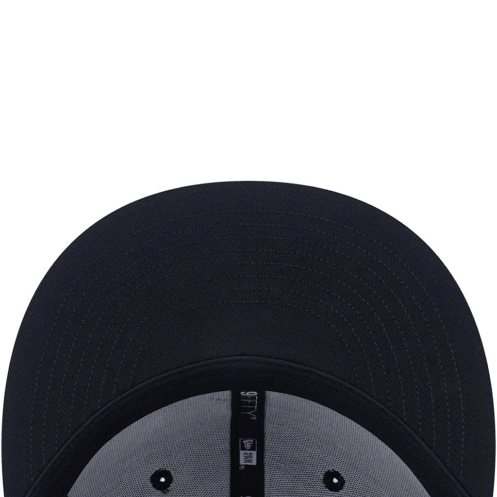LA Dodgers MLB Contrast Stitching Black 9FIFTY Snapback Adjustable Cap