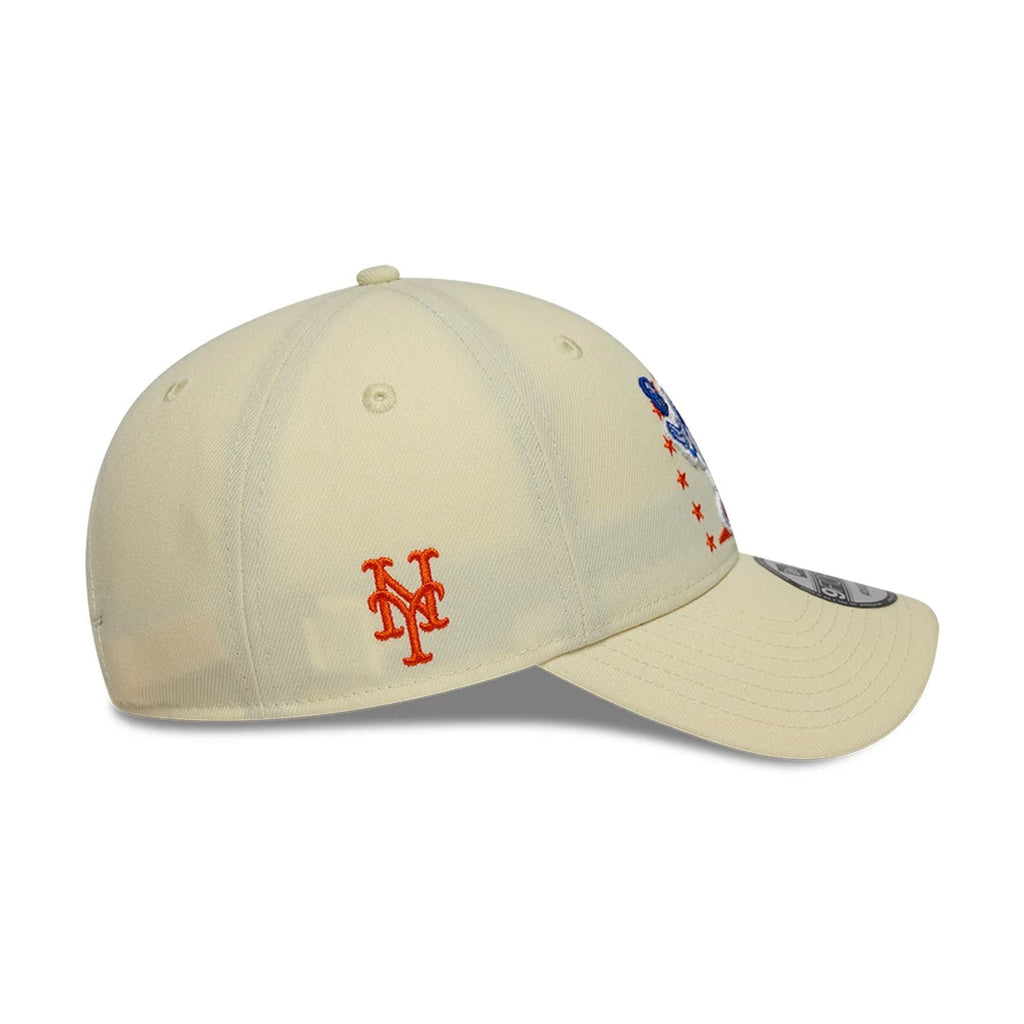 New York Mets MLB League Mix Cream 9FORTY Adjustable Cap