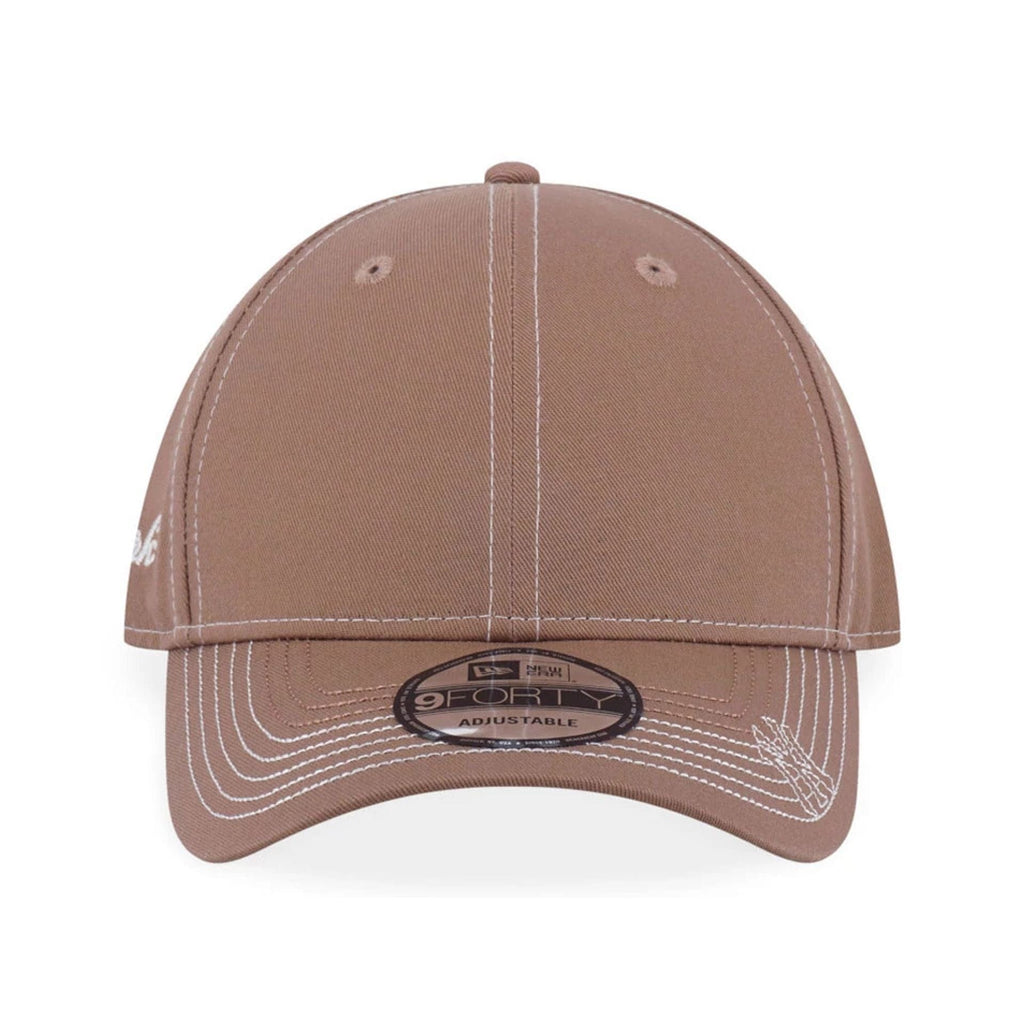 New York Yankees MLB Contrast Stitching Beige 9FORTY Adjustable Cap