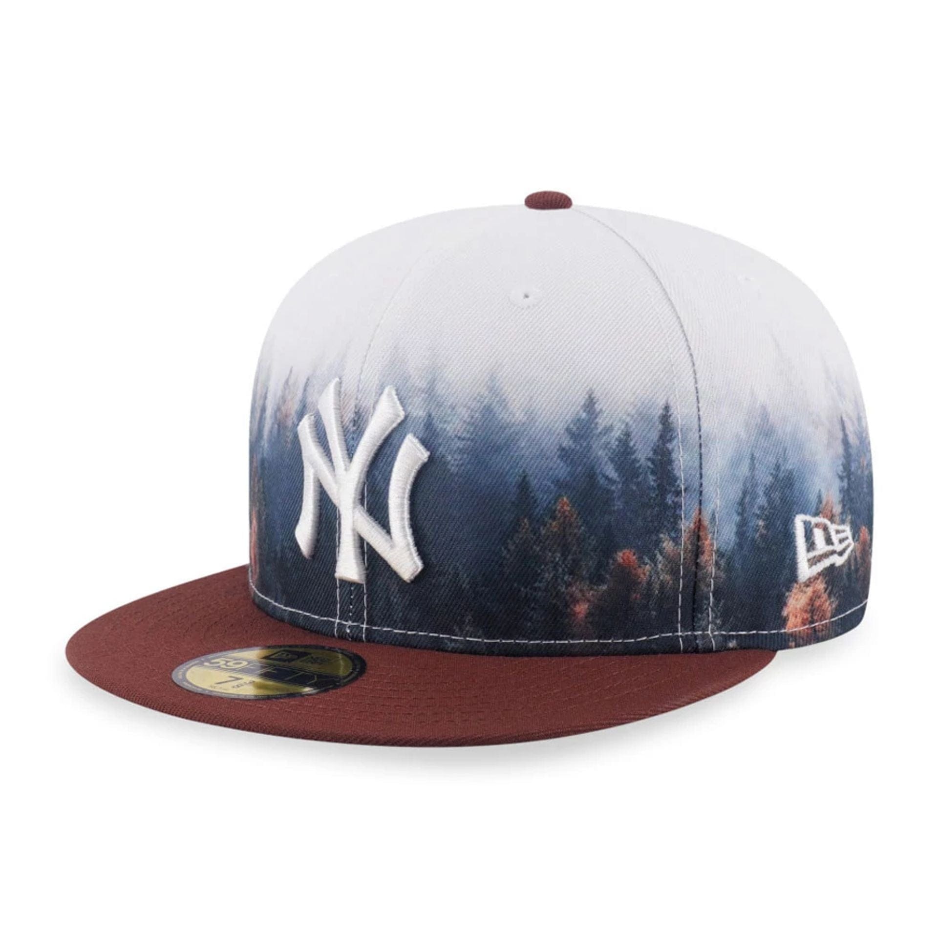 New York Yankees MLB Forest Dark Blue 59FIFTY Fitted Cap