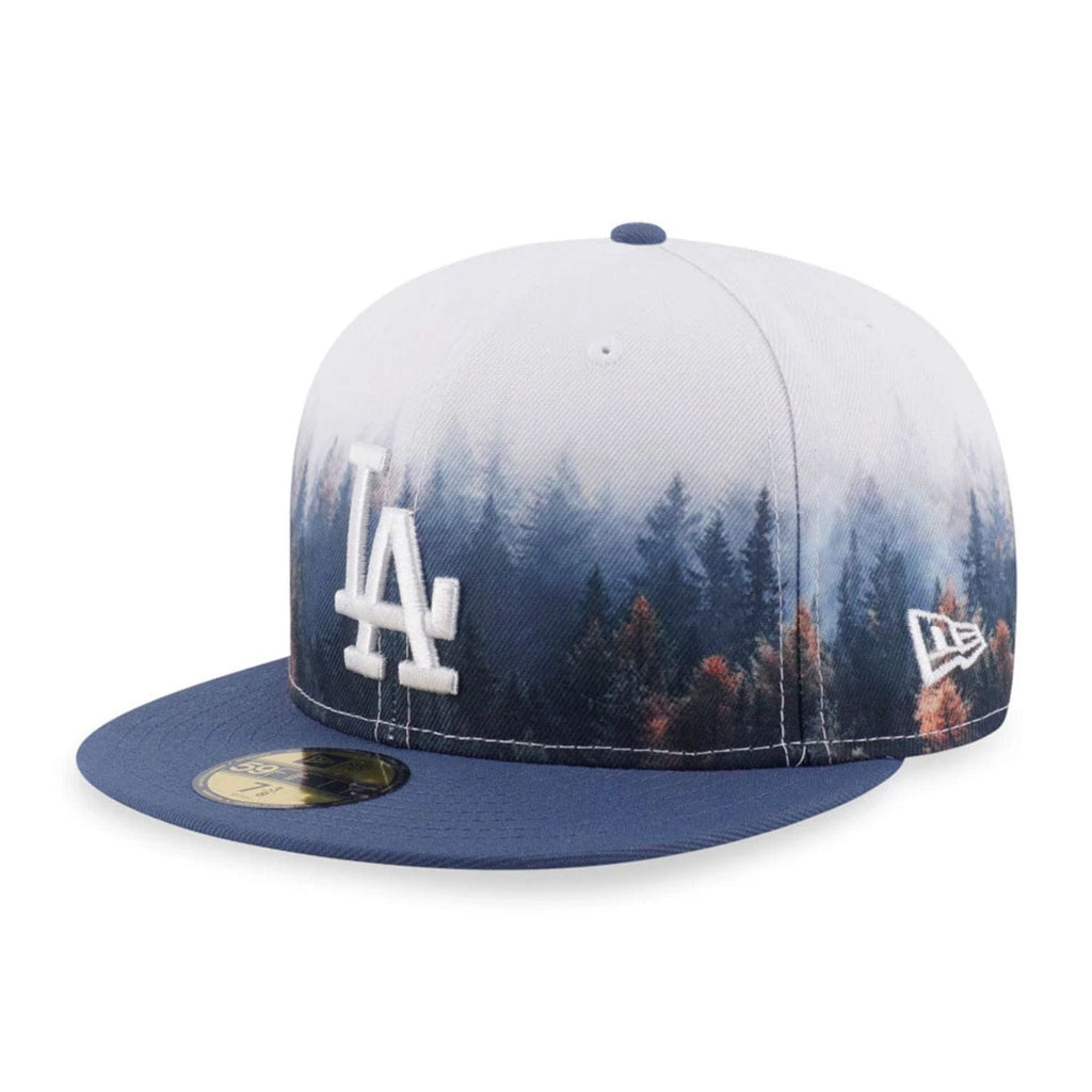 LA Dodgers MLB Forest Dark Blue 59FIFTY Fitted Cap