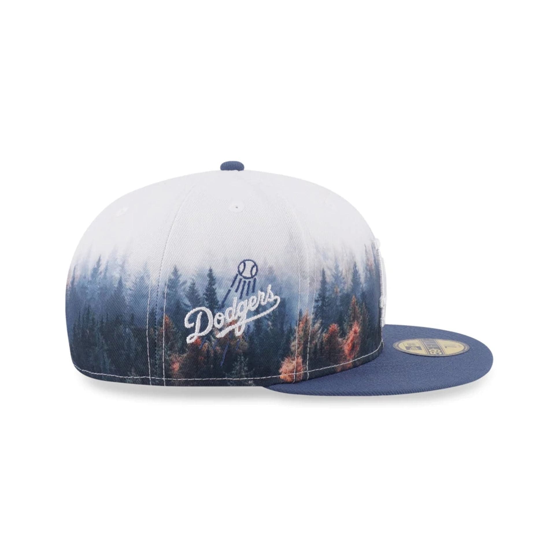 LA Dodgers MLB Forest Dark Blue 59FIFTY Fitted Cap