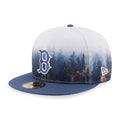 Boston Red Sox MLB Forest Dark Blue 59FIFTY Fitted Cap