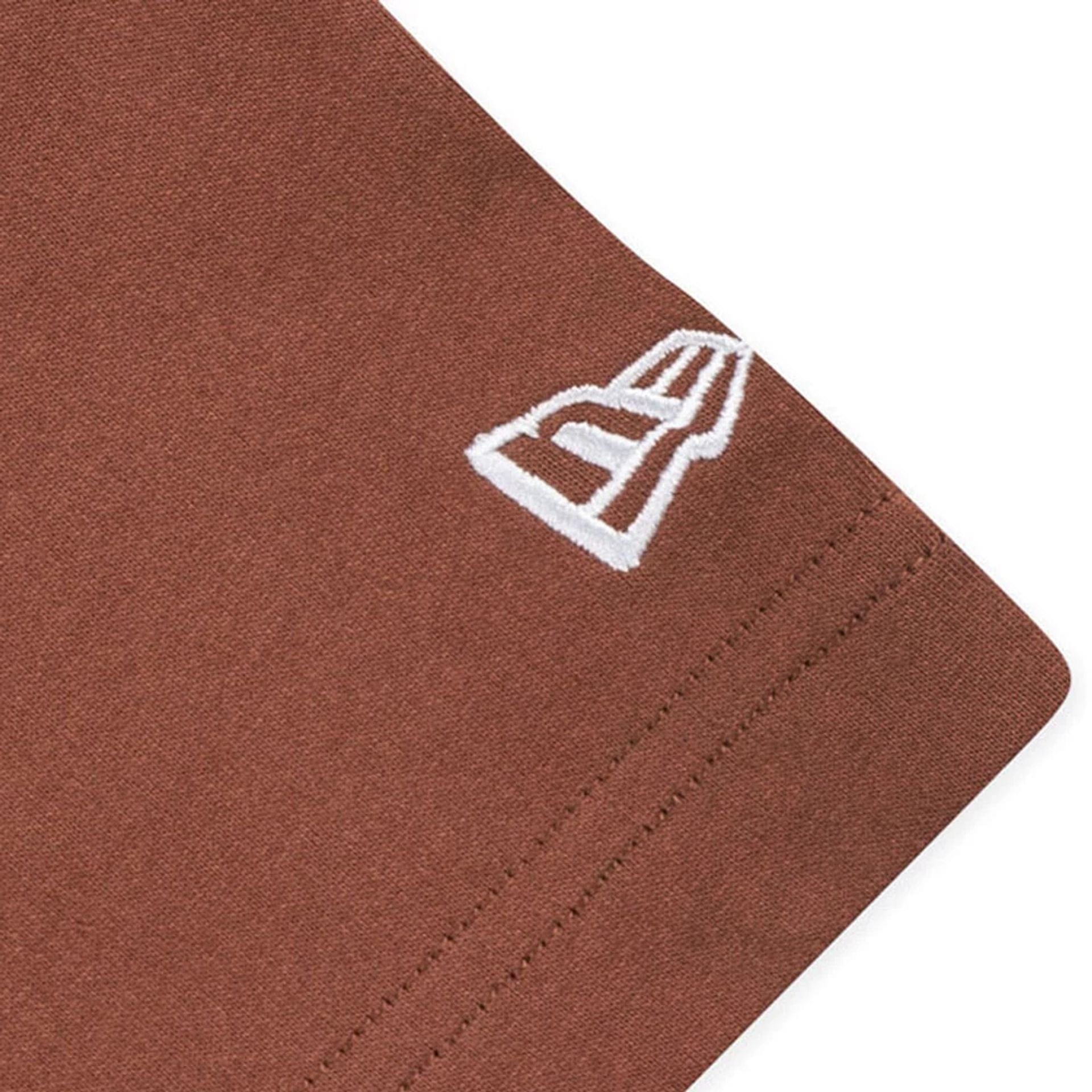 New Era Mountain Logo Open Brown T-Shirt