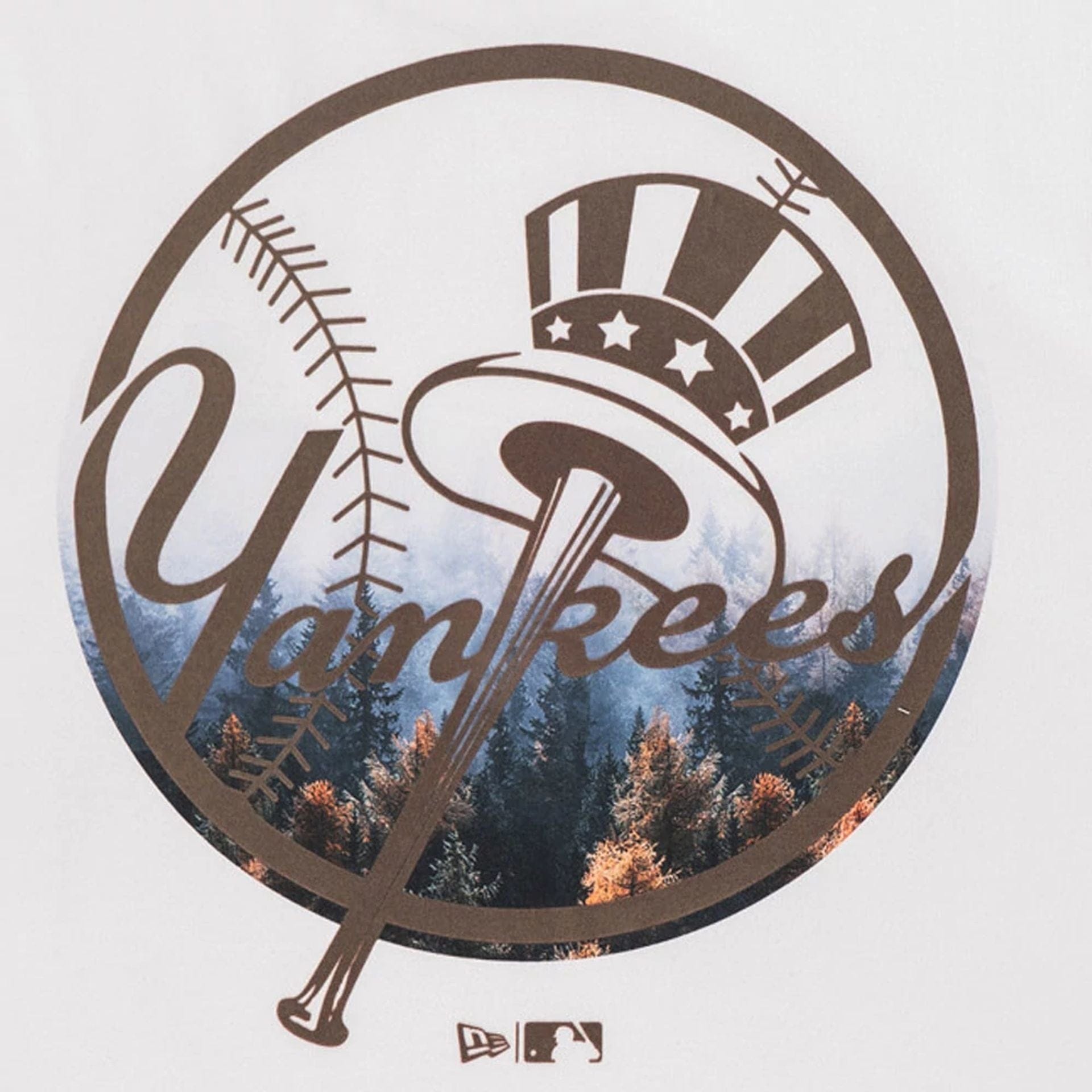 New York Yankees MLB Forest Pack White T-Shirt