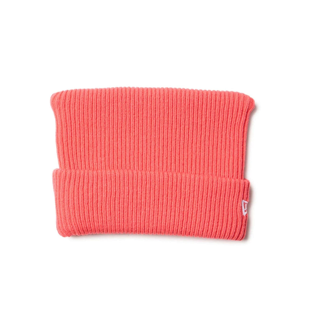 New Era Pastel Pink Rib Knit Beanie Hat