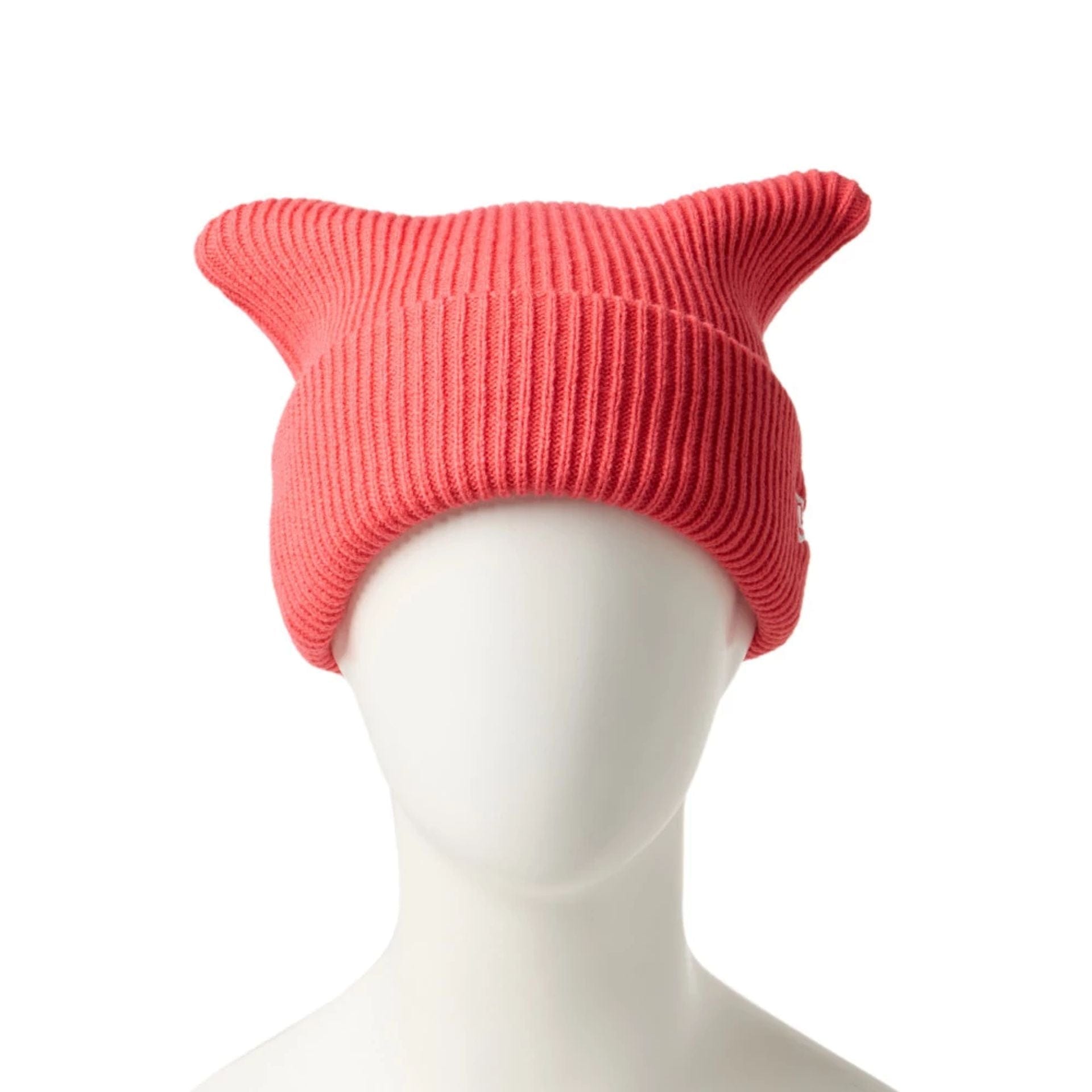 New Era Pastel Pink Rib Knit Beanie Hat