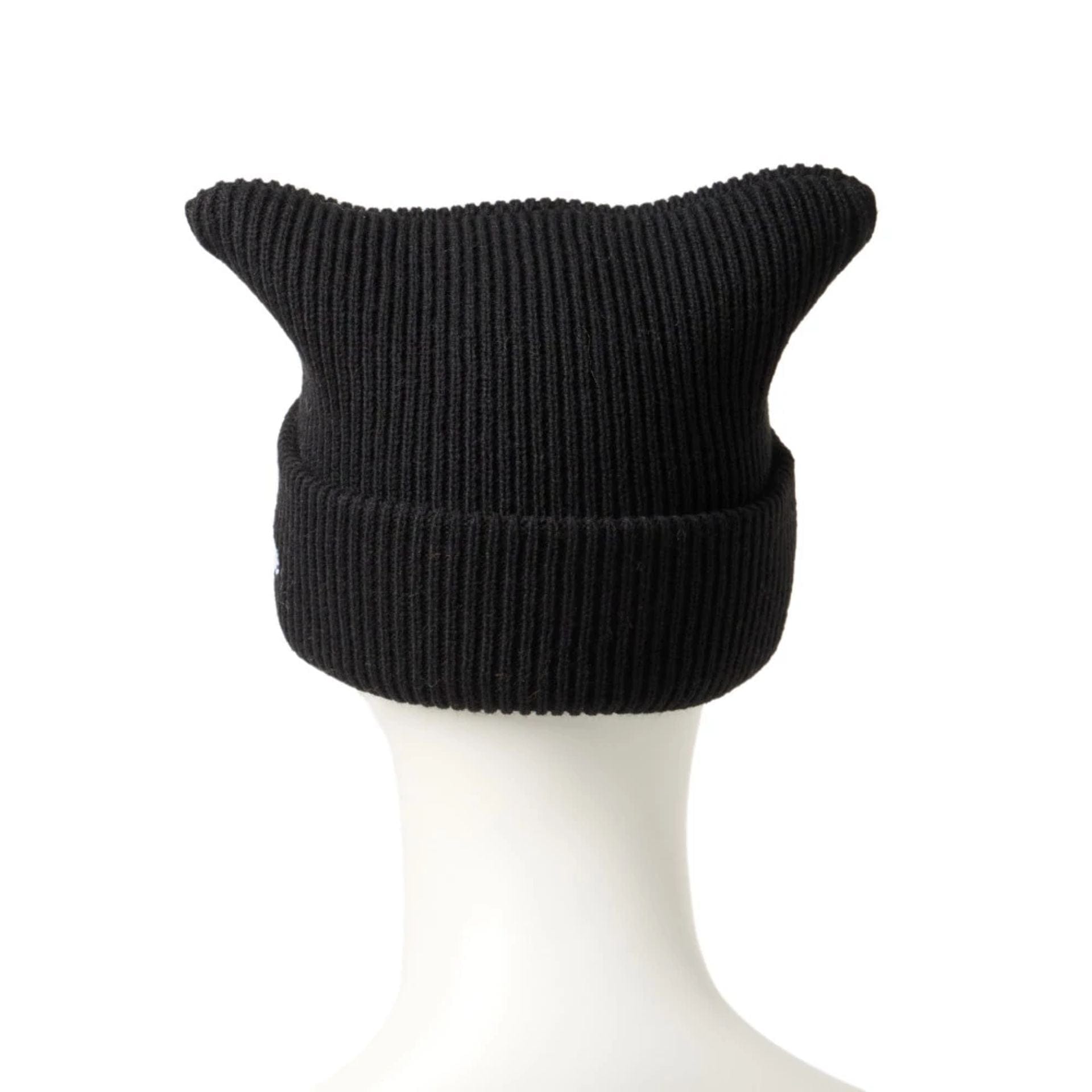 New Era Black Rib Knit Beanie Hat
