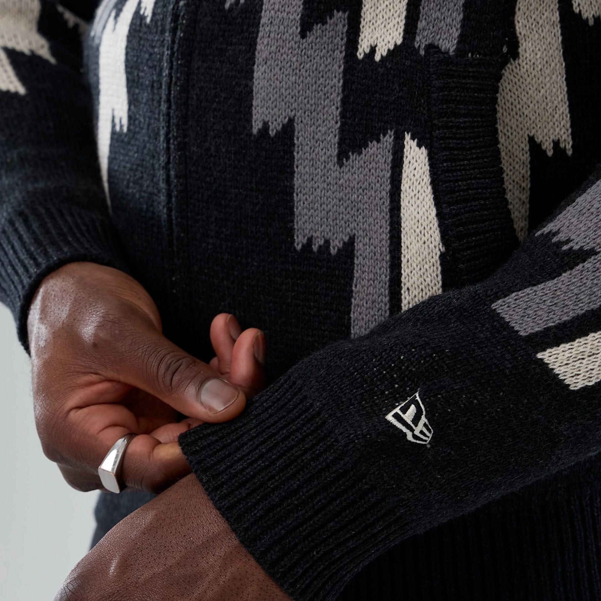 New Era Organic Cowichan Black Cardigan