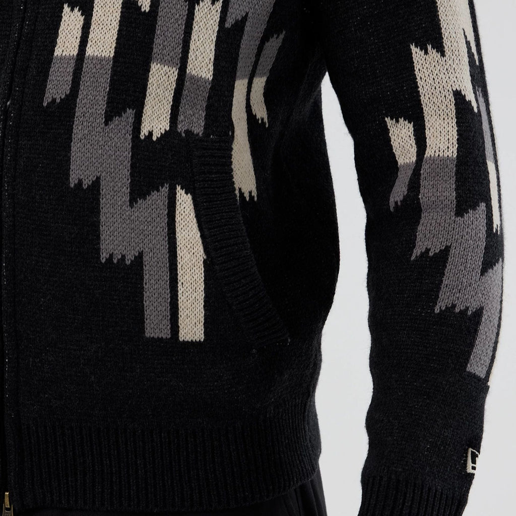 New Era Organic Cowichan Black Cardigan