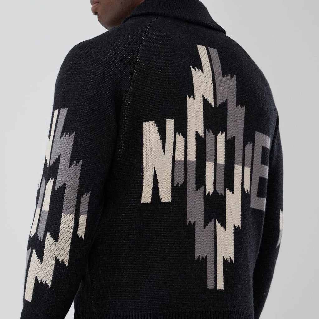 New Era Organic Cowichan Black Cardigan