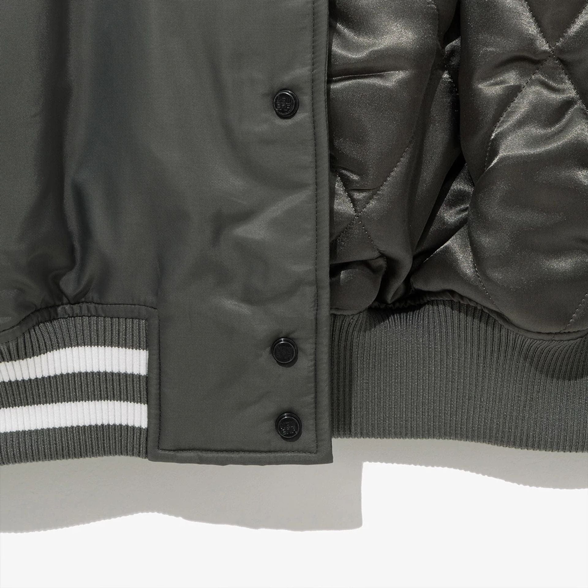 LA Dodgers MLB Grey Stadium Jacket