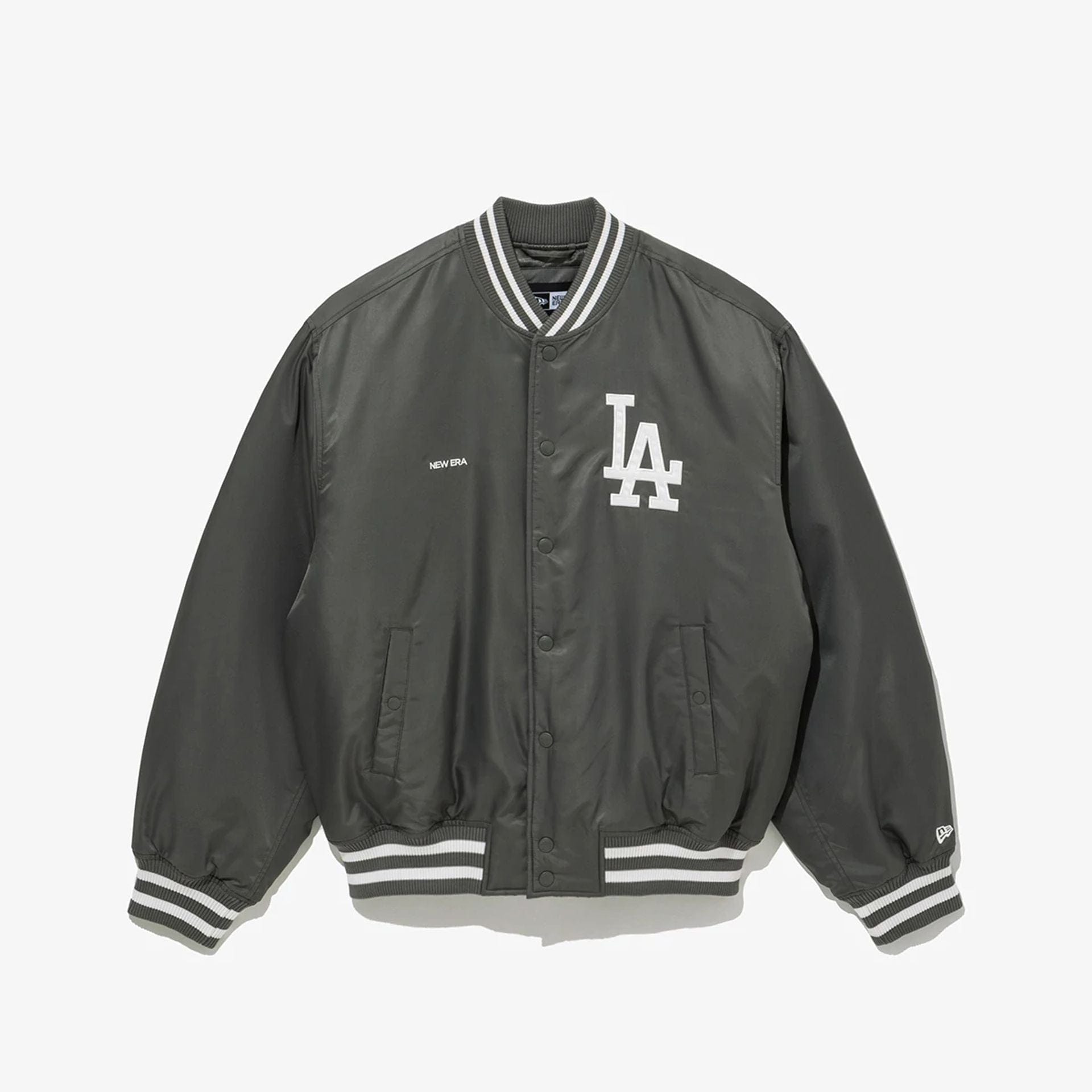 LA Dodgers MLB Grey Stadium Jacket
