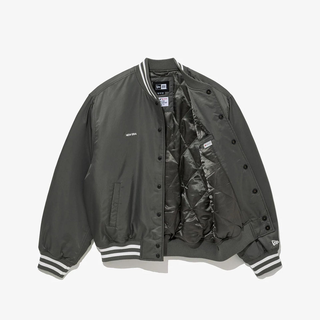 LA Dodgers MLB Grey Stadium Jacket