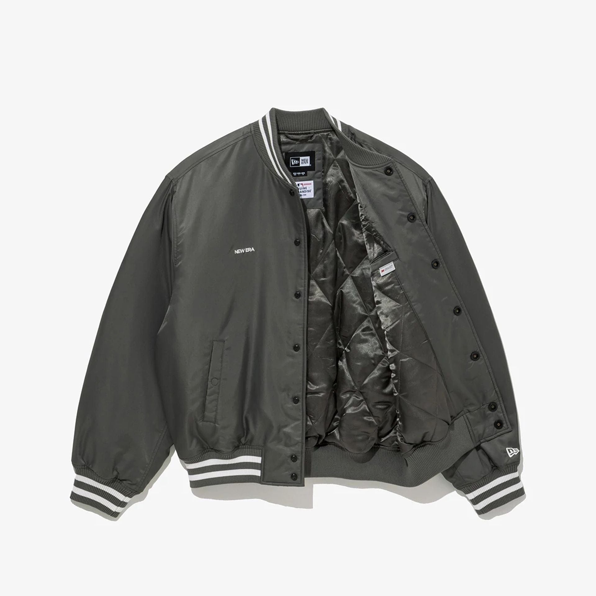 LA Dodgers MLB Grey Stadium Jacket