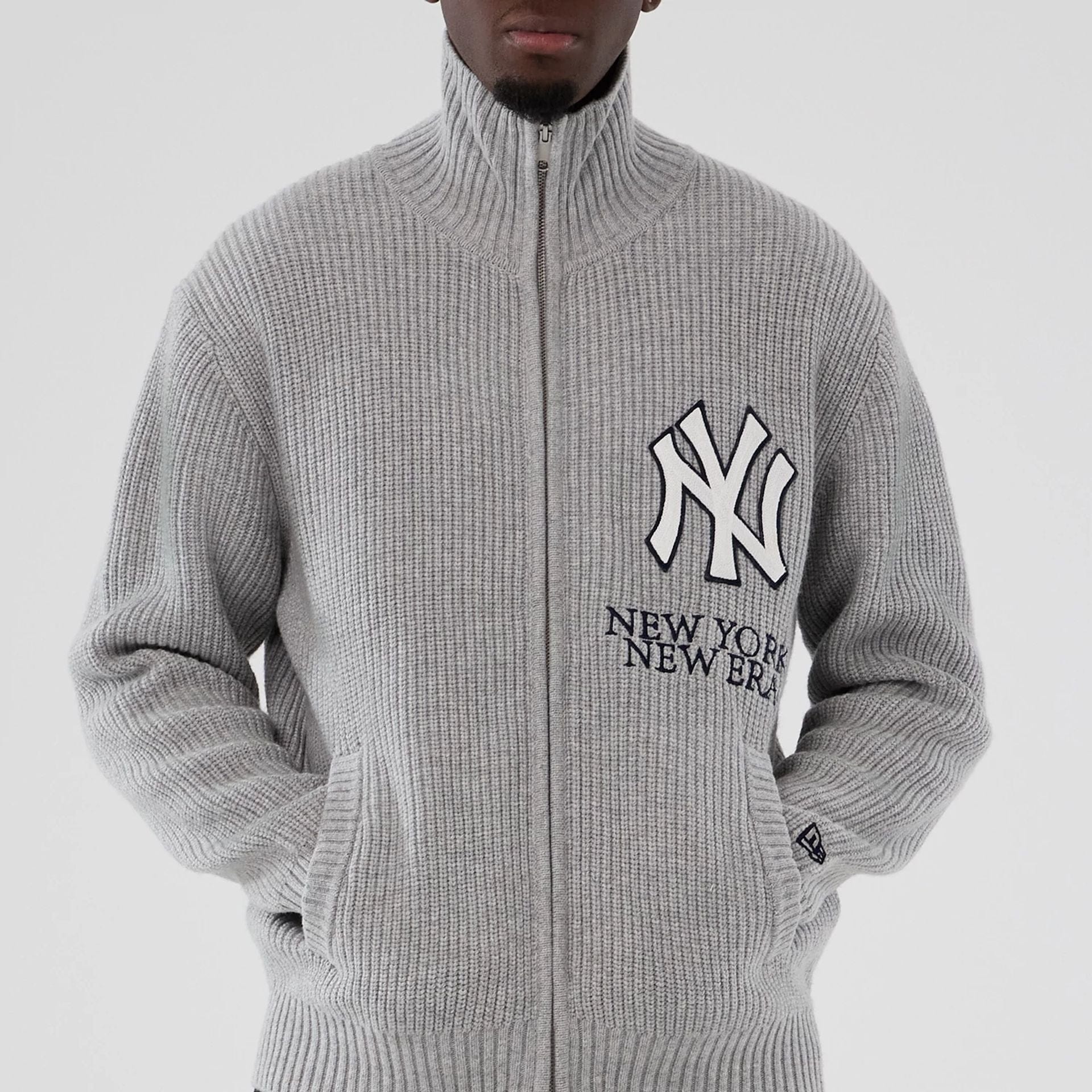 New York Yankees MLB Grey Cardigan