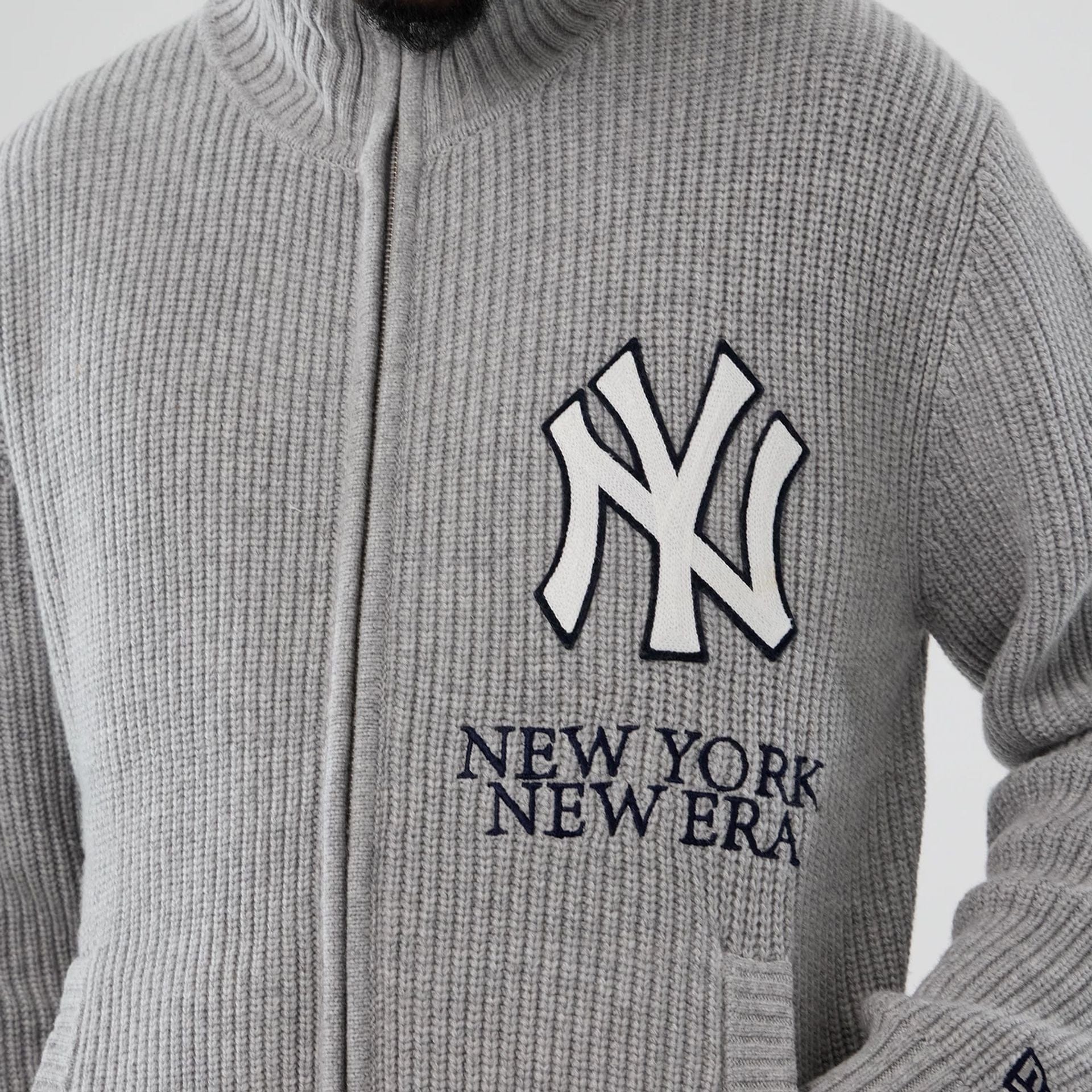 New York Yankees MLB Grey Cardigan