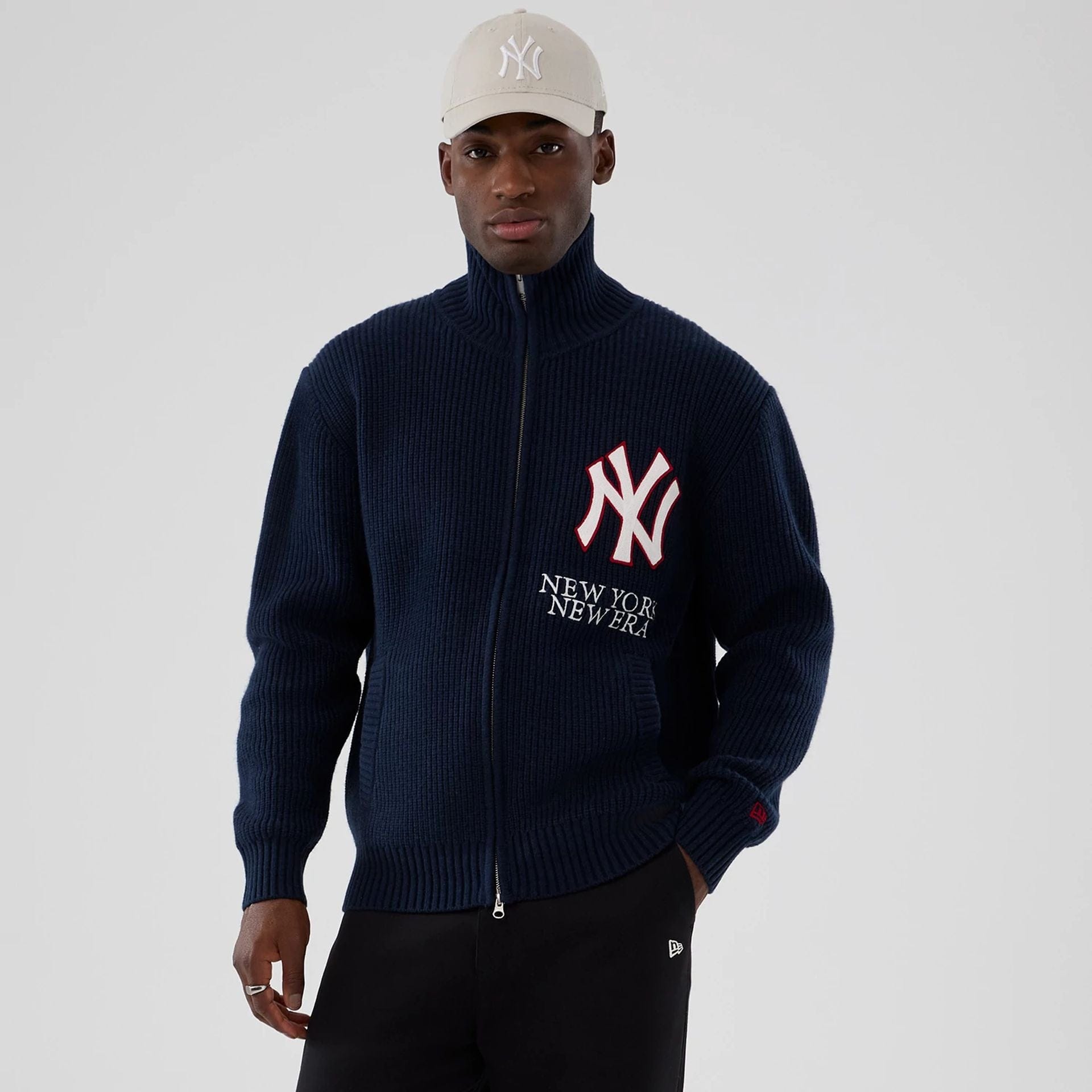 New York Yankees MLB Navy Cardigan
