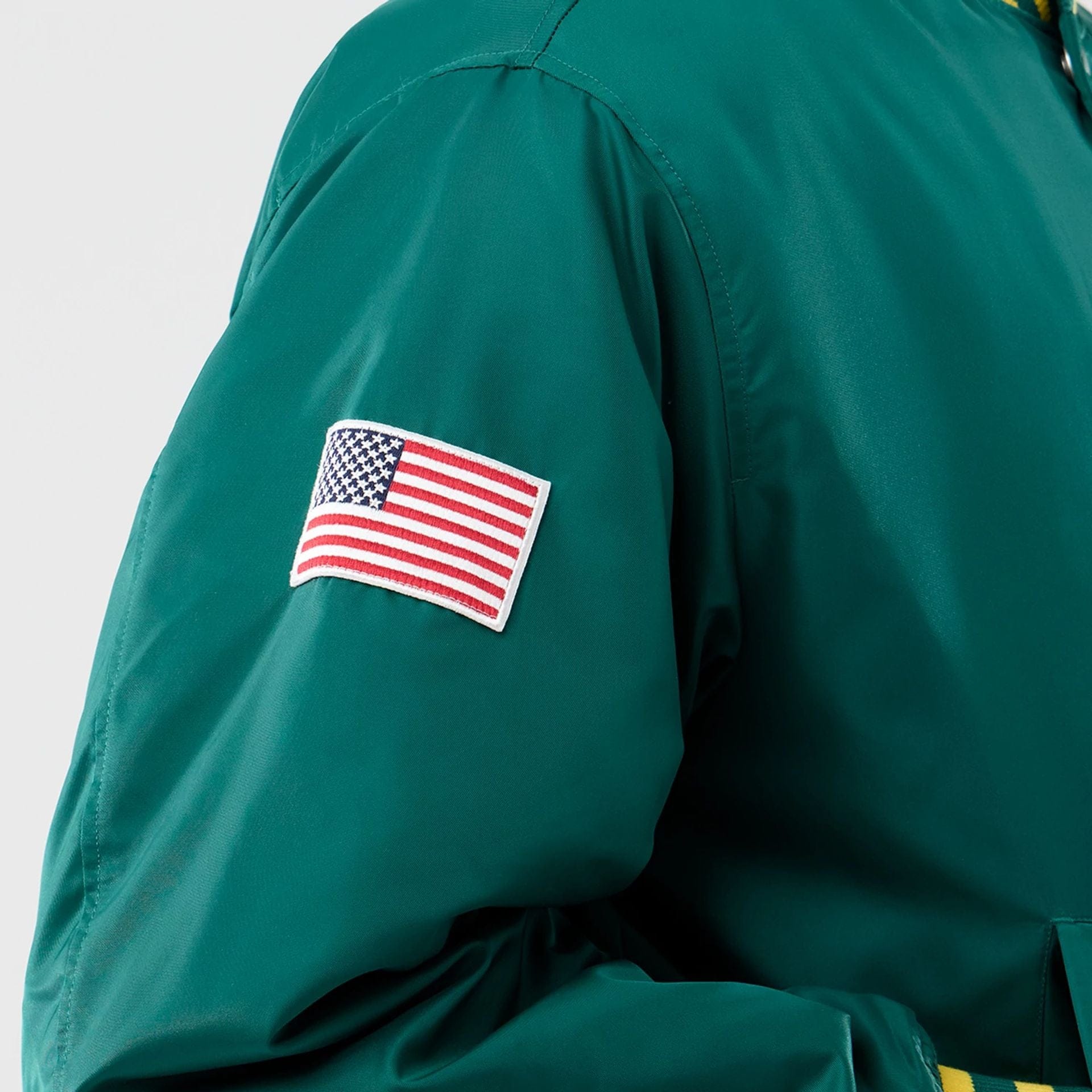 Oakland Athletics MLB Authentic Green Stadium Jacket