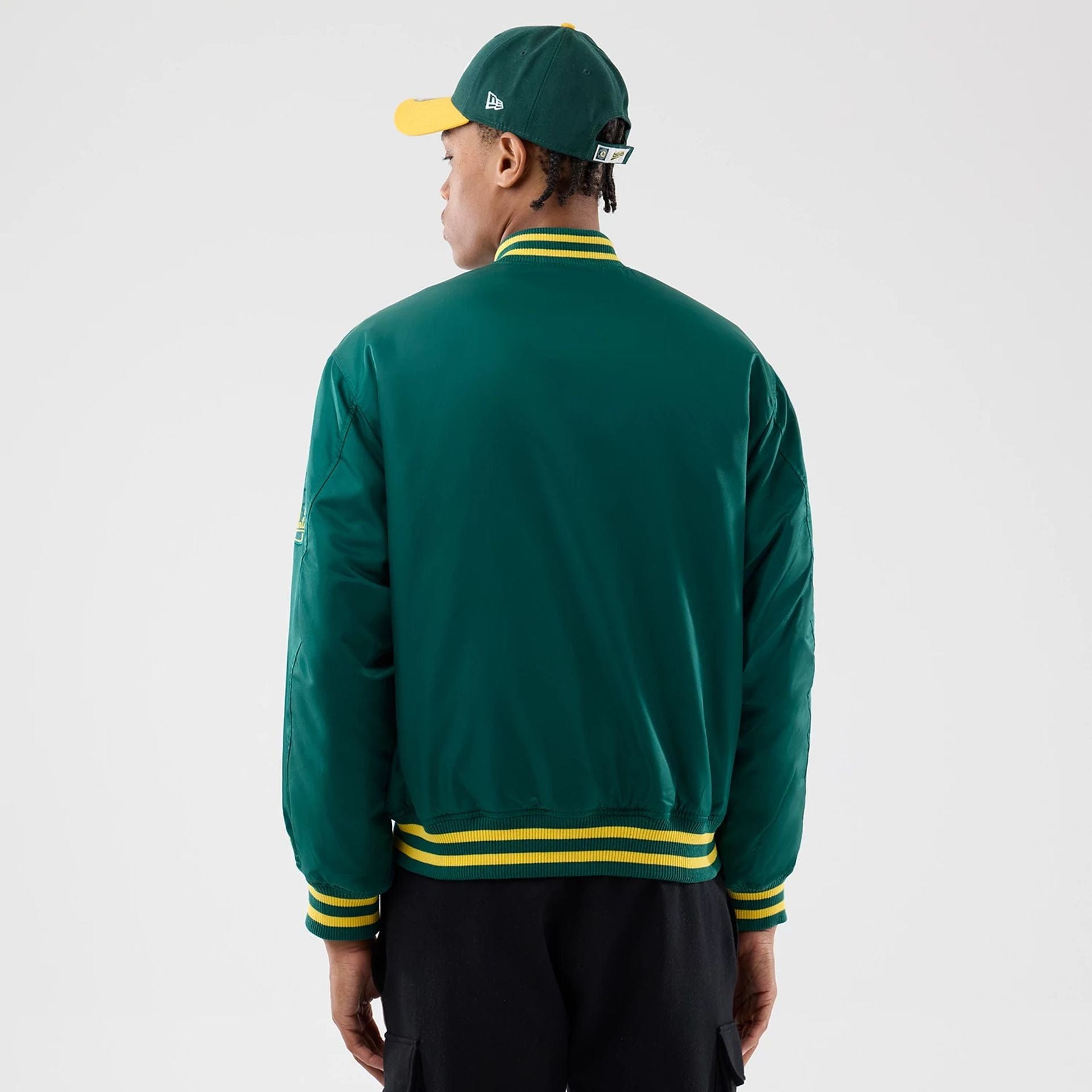 Oakland Athletics MLB Authentic Green Stadium Jacket