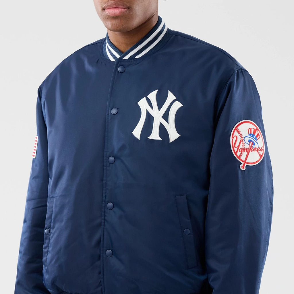 New York Yankees MLB Authentic Navy Stadium Jacket