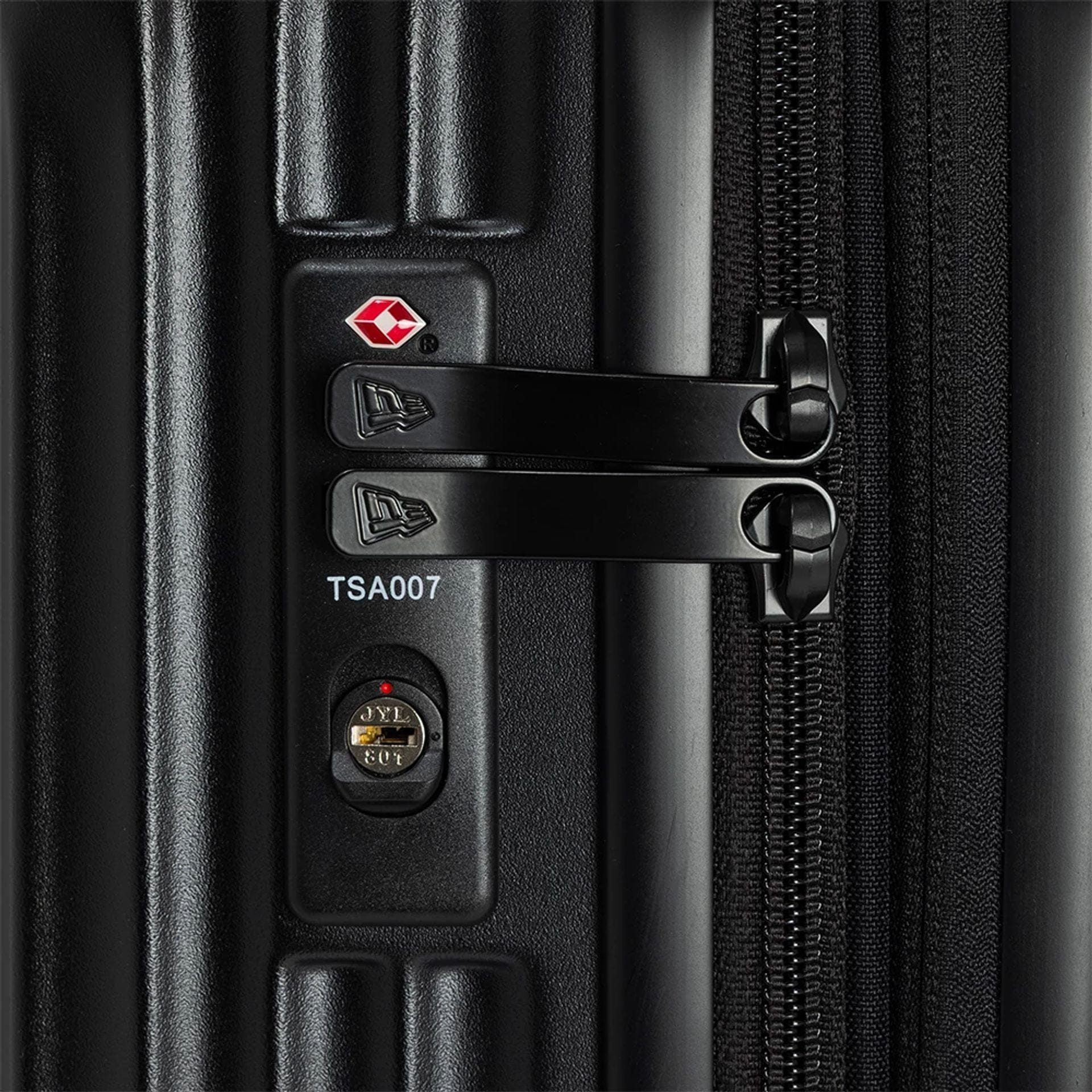 New Era Black Wheeled Cabin Case