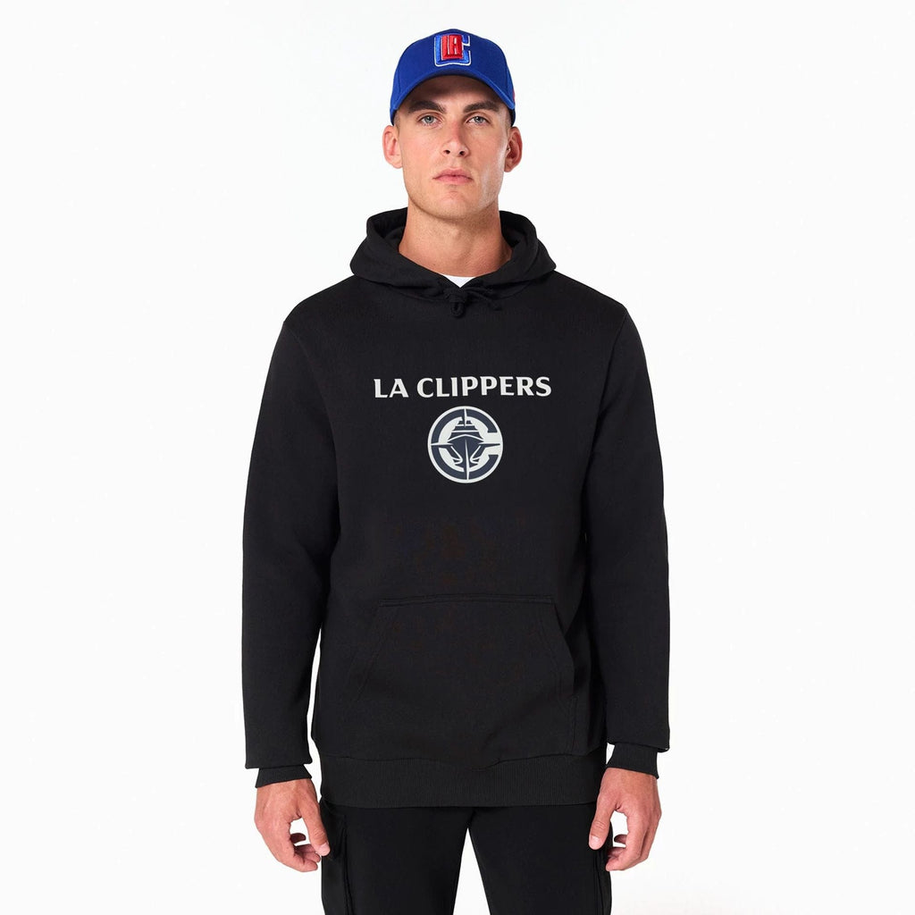 LA Clippers NBA Black Pullover Hoodie