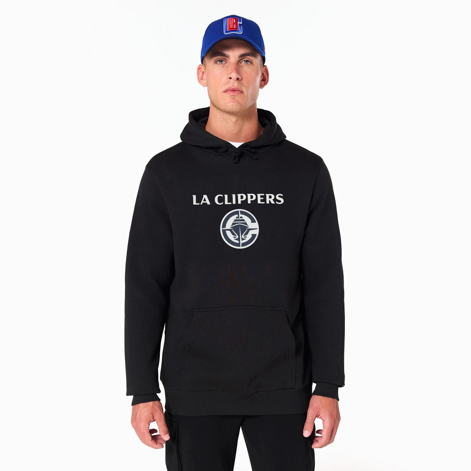 LA Clippers NBA Black Pullover Hoodie