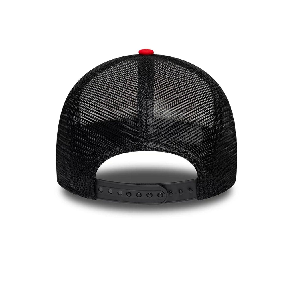 Chicago Bulls Youth NBA Retro Red 9FORTY A-Frame Trucker Cap