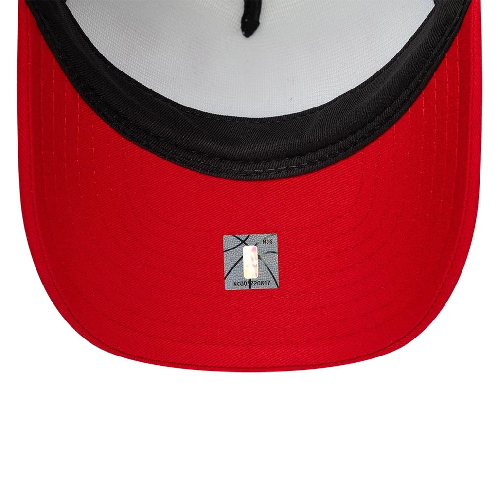 Chicago Bulls Youth NBA Retro Red 9FORTY A-Frame Trucker Cap