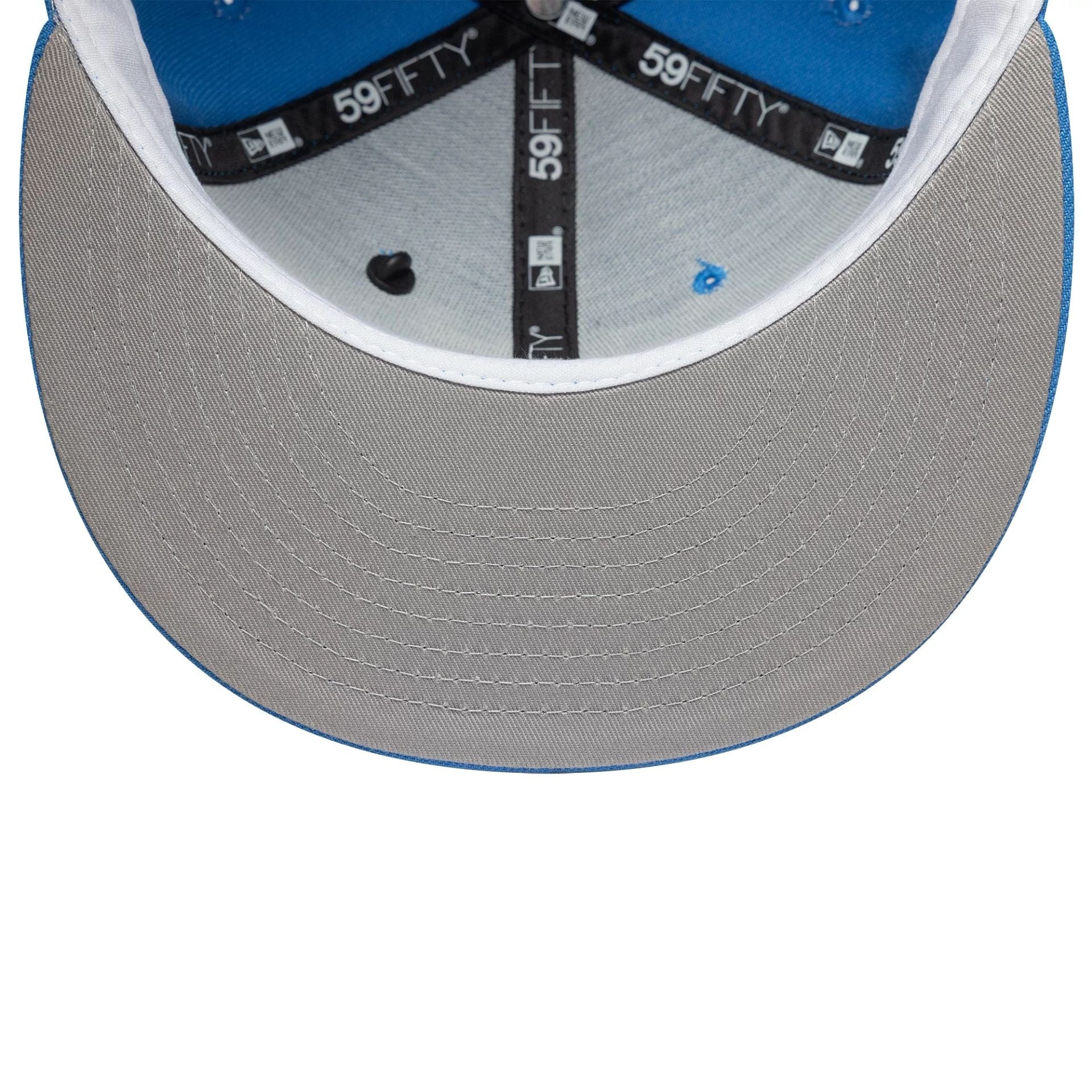 New Era Oversized Script Blue 59FIFTY Fitted Cap