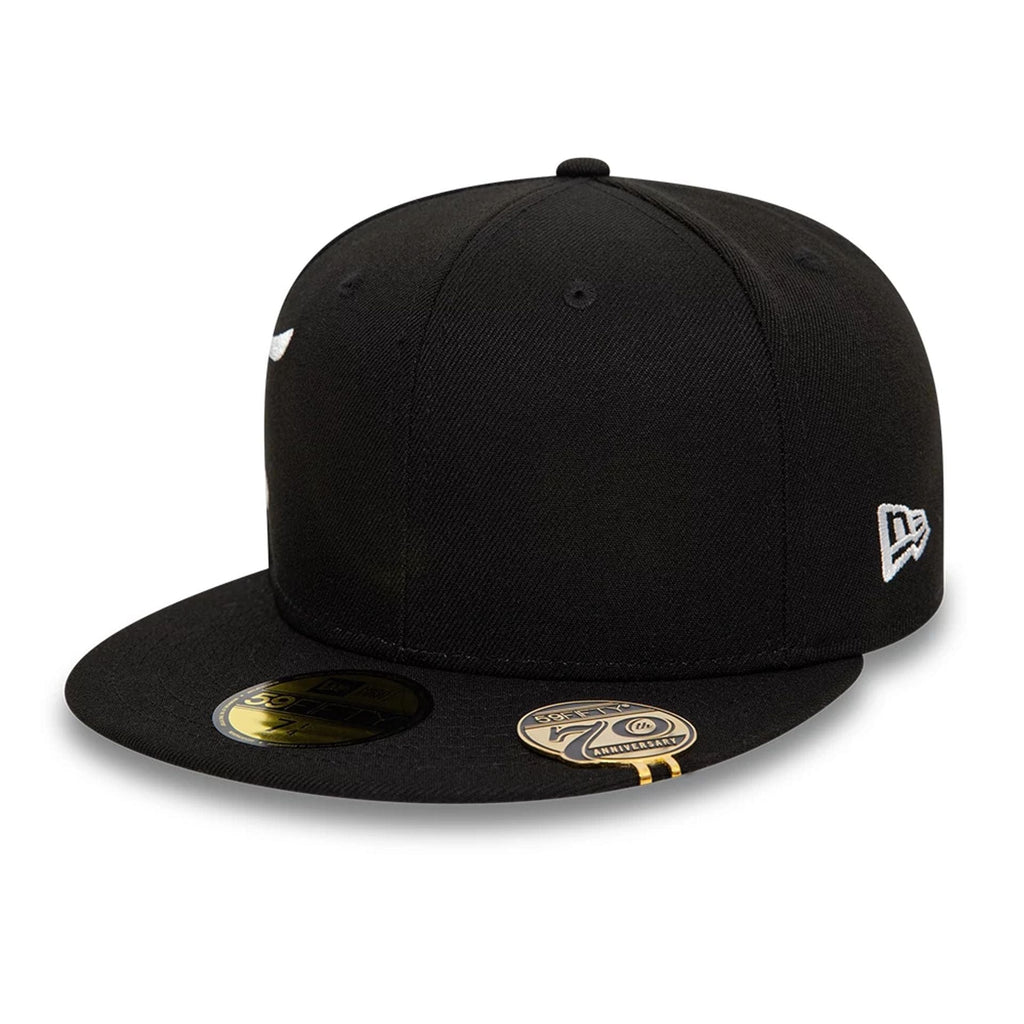New Era Side Script Black 59FIFTY Fitted Cap