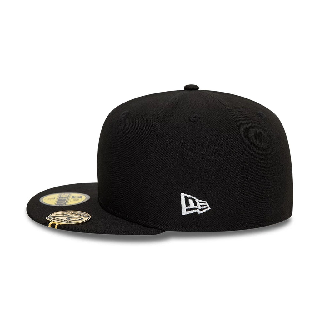 New Era Side Script Black 59FIFTY Fitted Cap