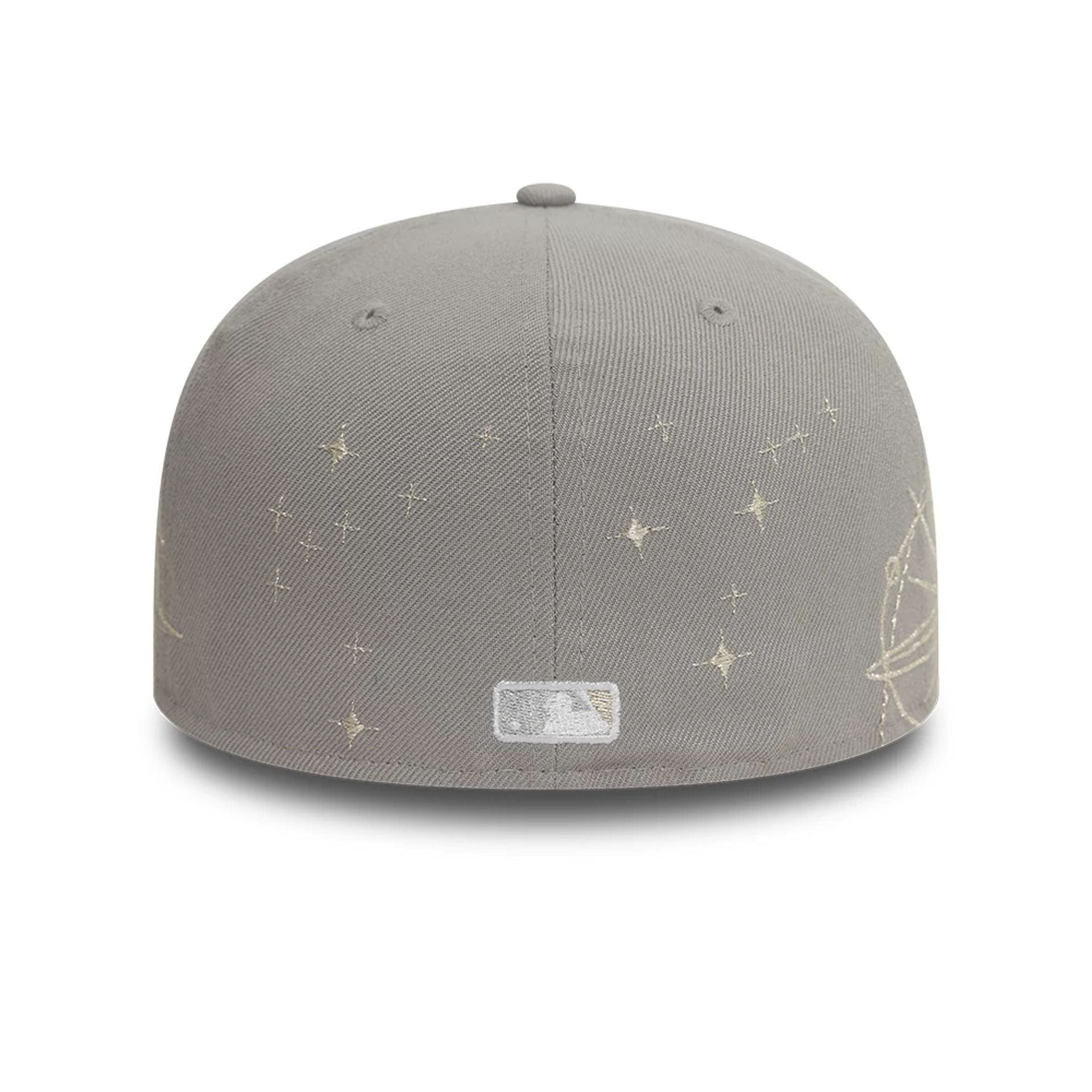 Atlanta Braves MLB Zodiac Grey 59FIFTY Fitted Cap