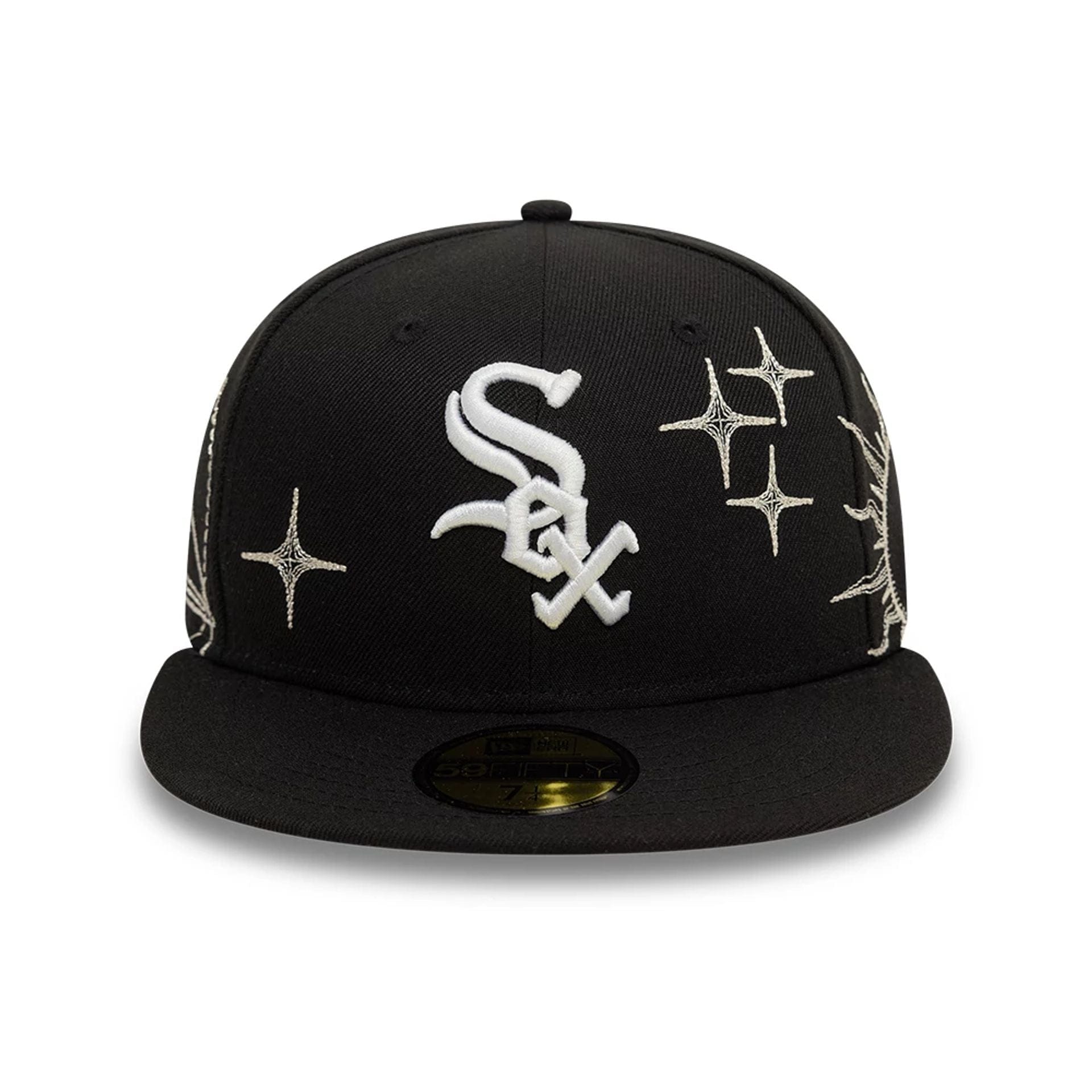 Chicago White Sox MLB Zodiac Black 59FIFTY Fitted Cap