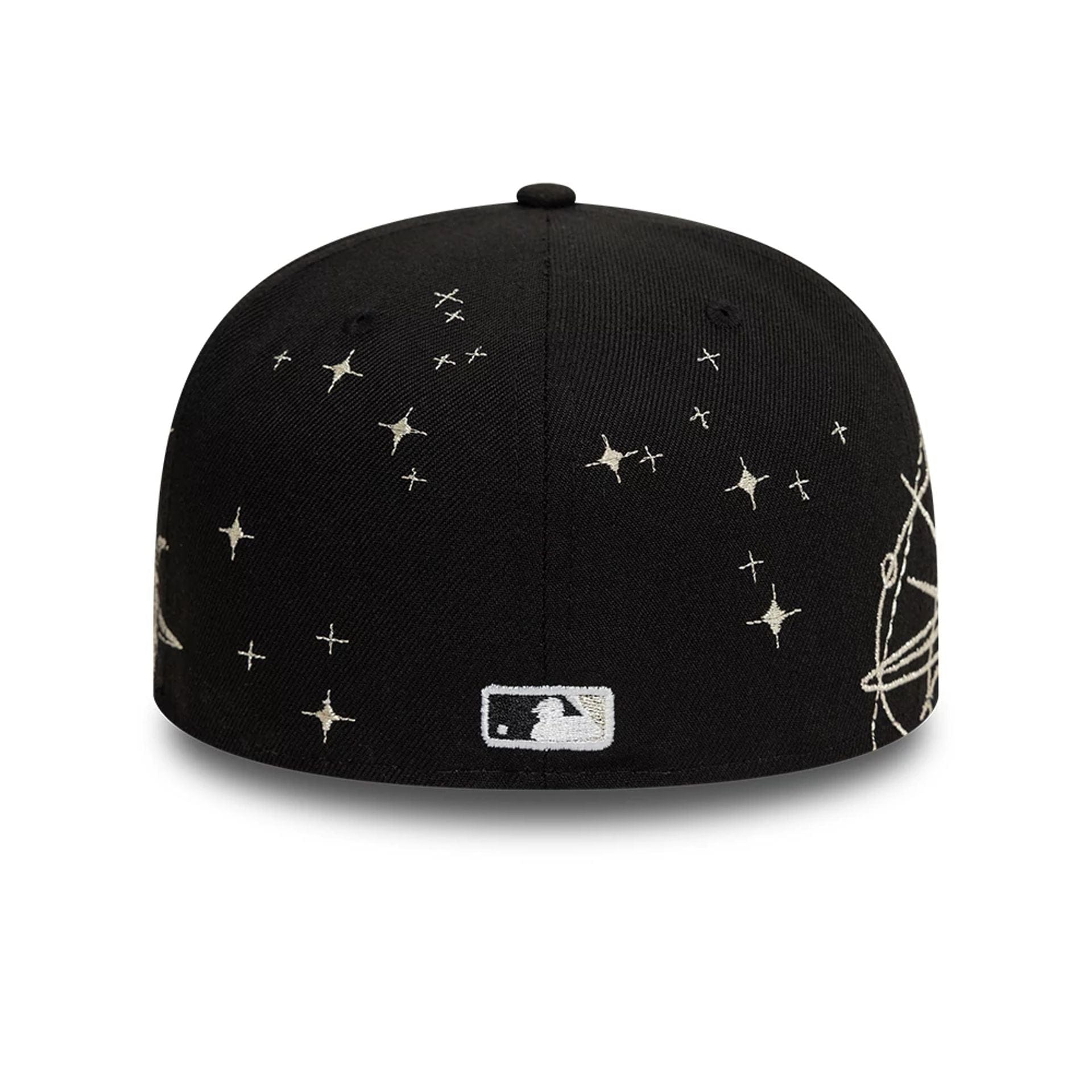 Chicago White Sox MLB Zodiac Black 59FIFTY Fitted Cap