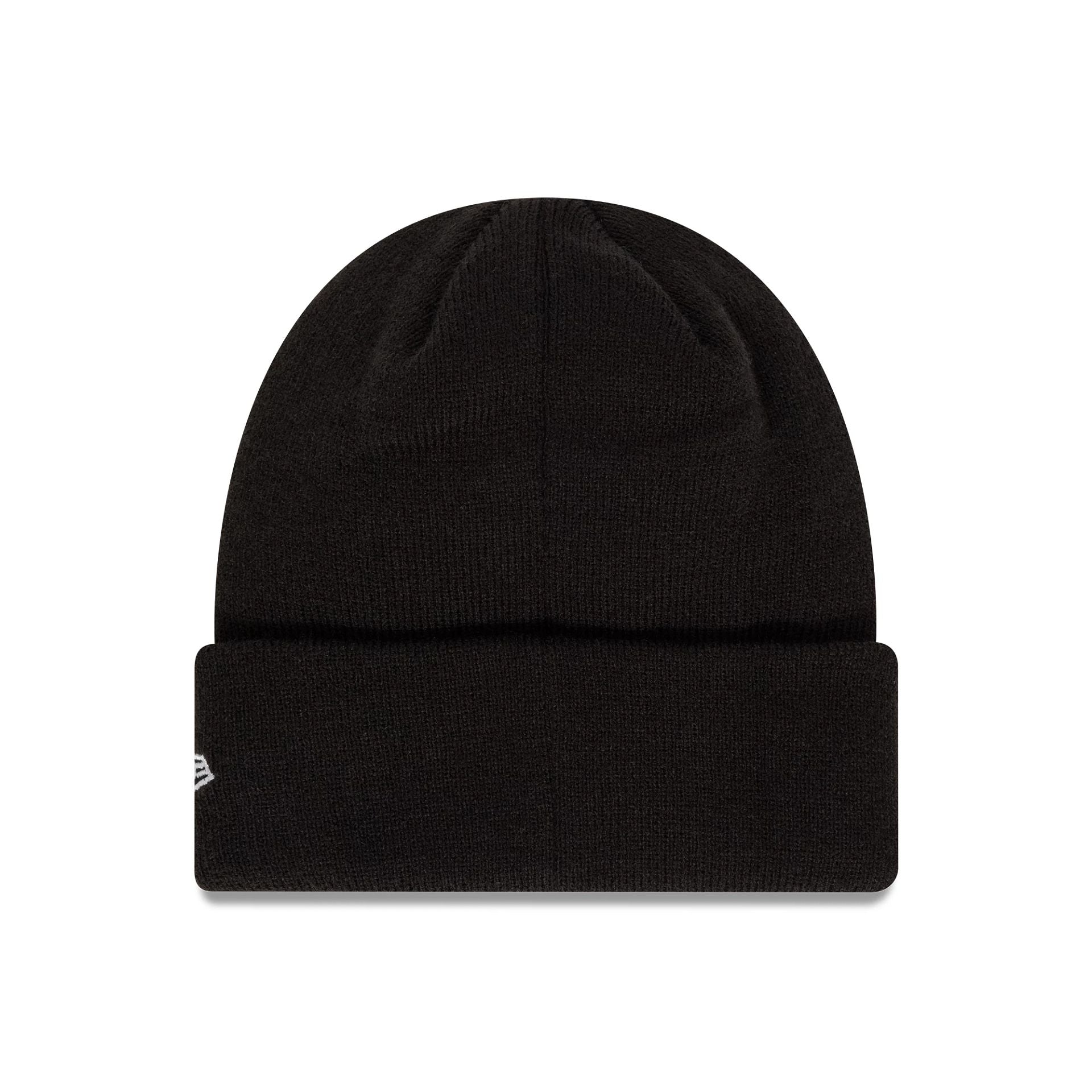 Newcastle United FC Youth Core Black Cuff Knit Beanie Hat