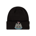 Newcastle United FC Youth Core Black Cuff Knit Beanie Hat