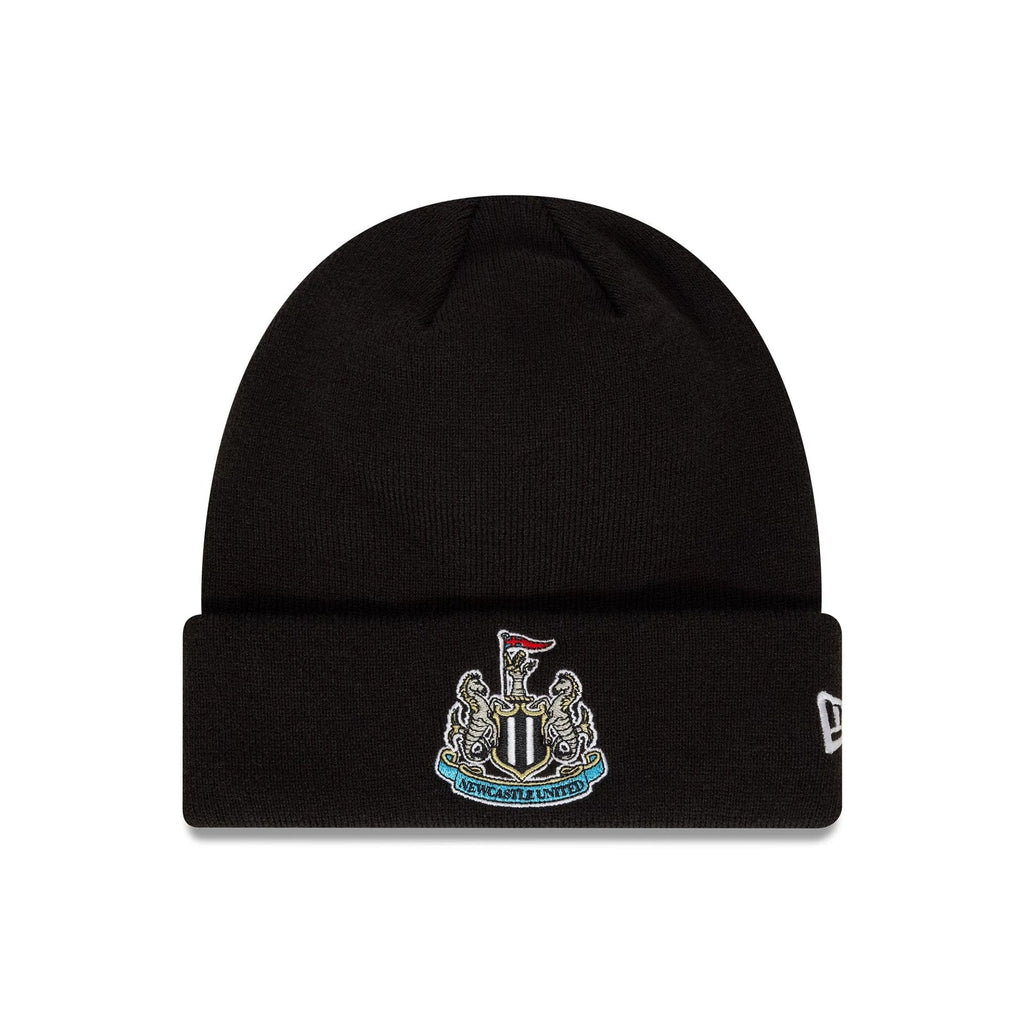 Newcastle United FC Core Black Cuff Knit Beanie Hat